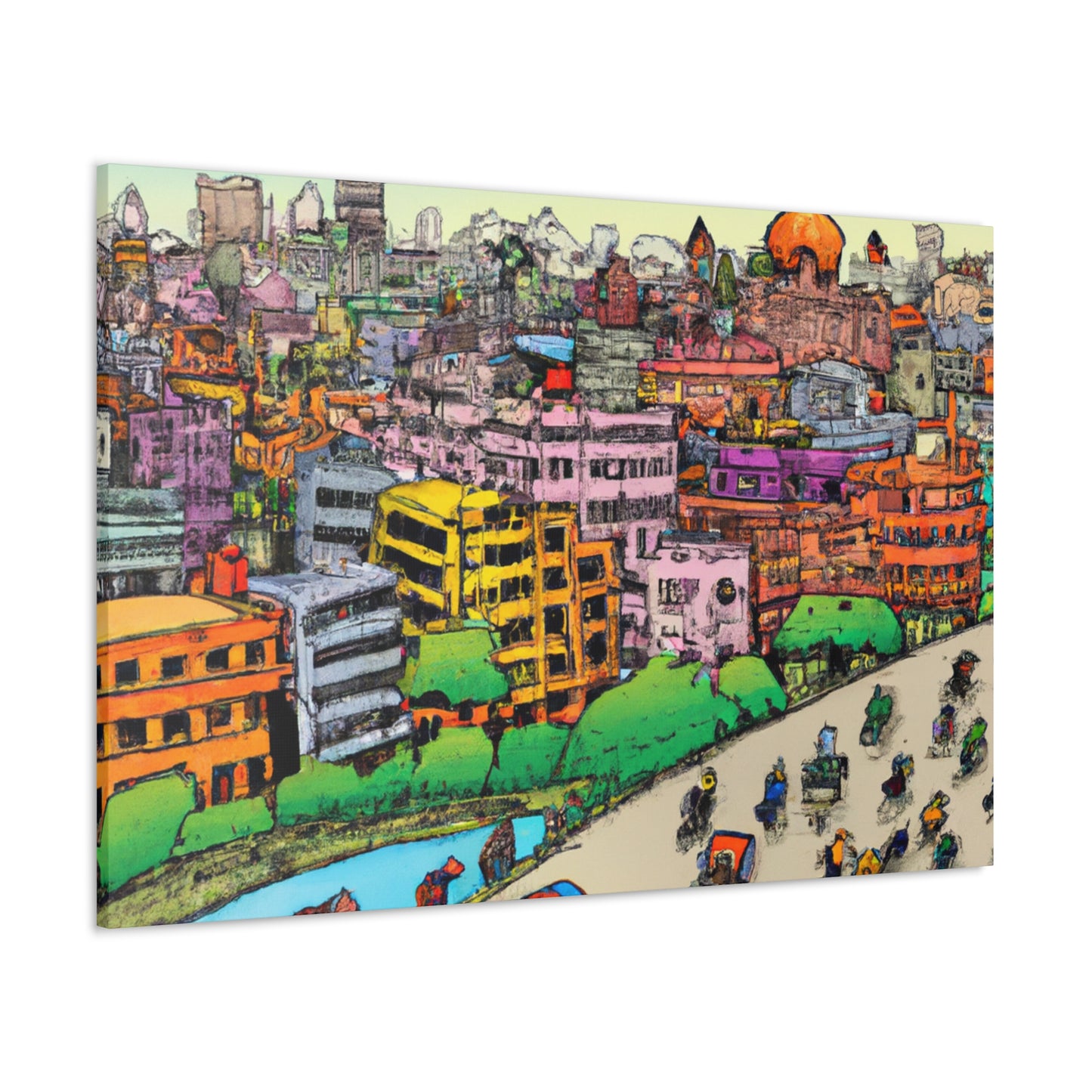 Saffron Spice - Destination India - Canvas