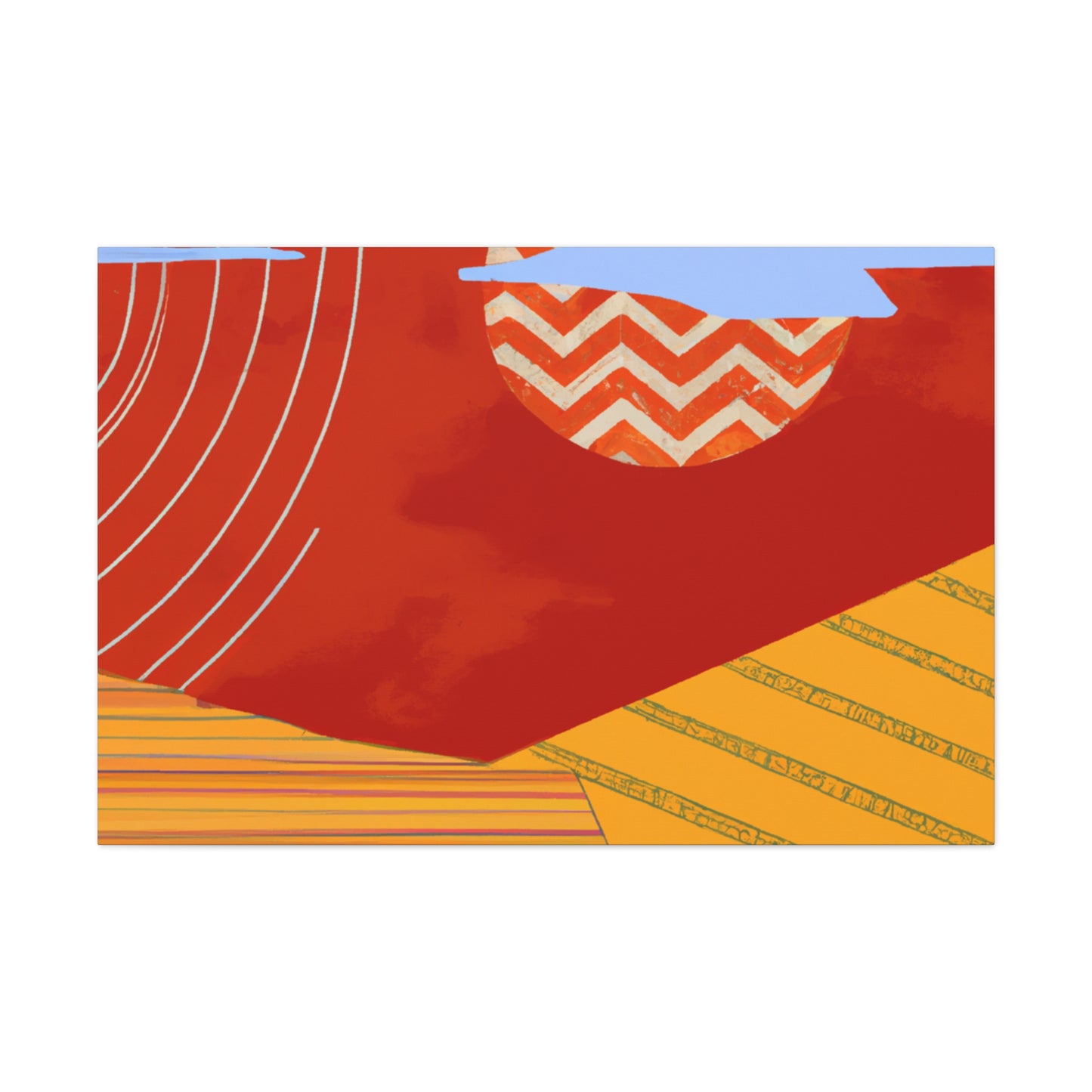Harmony Haven- Midcentury - Canvas