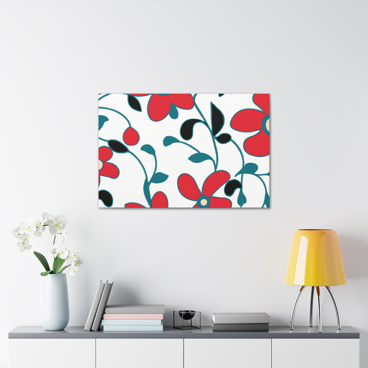 Petal Dance - Floral - Canvas
