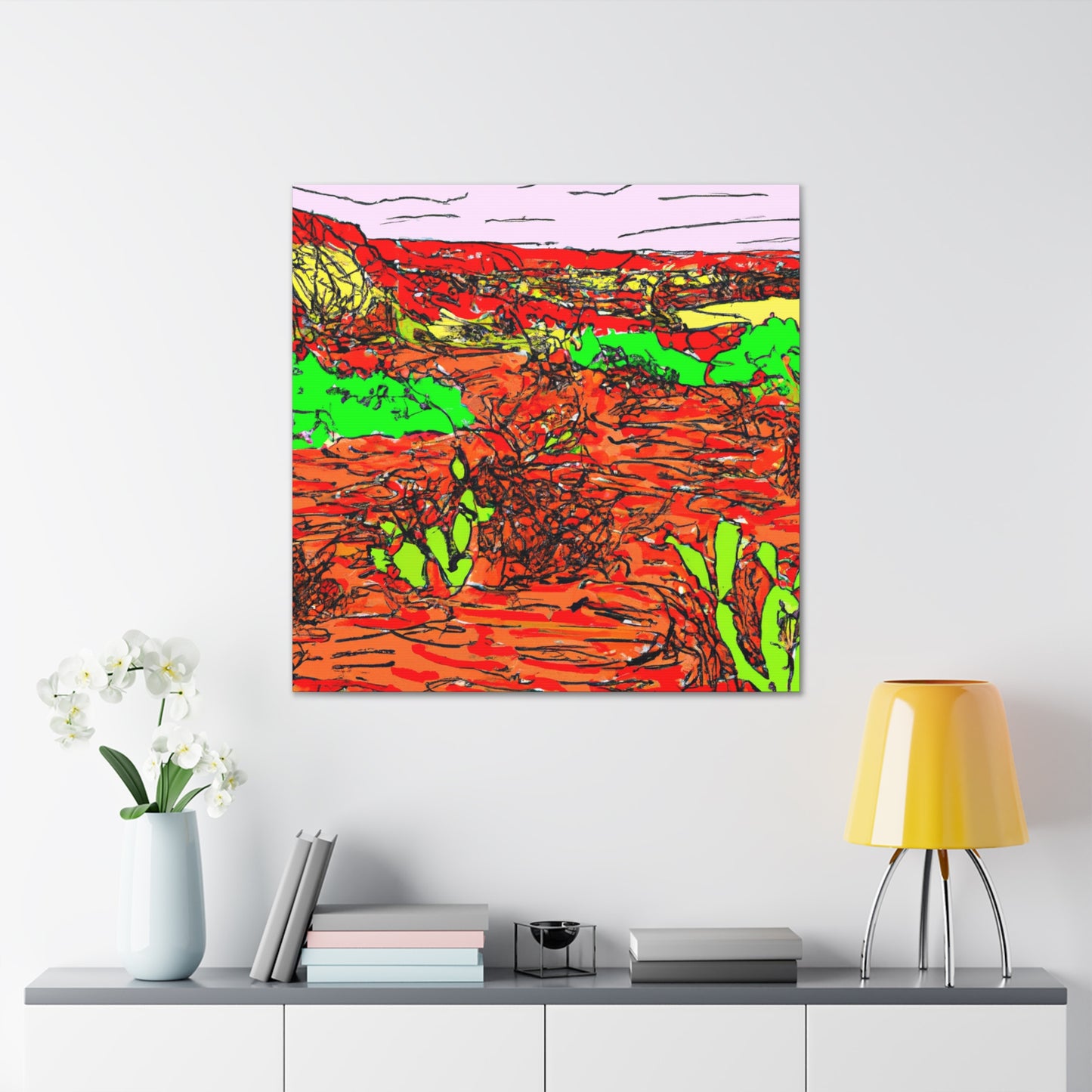 Dune-scape Landscape - Canvas