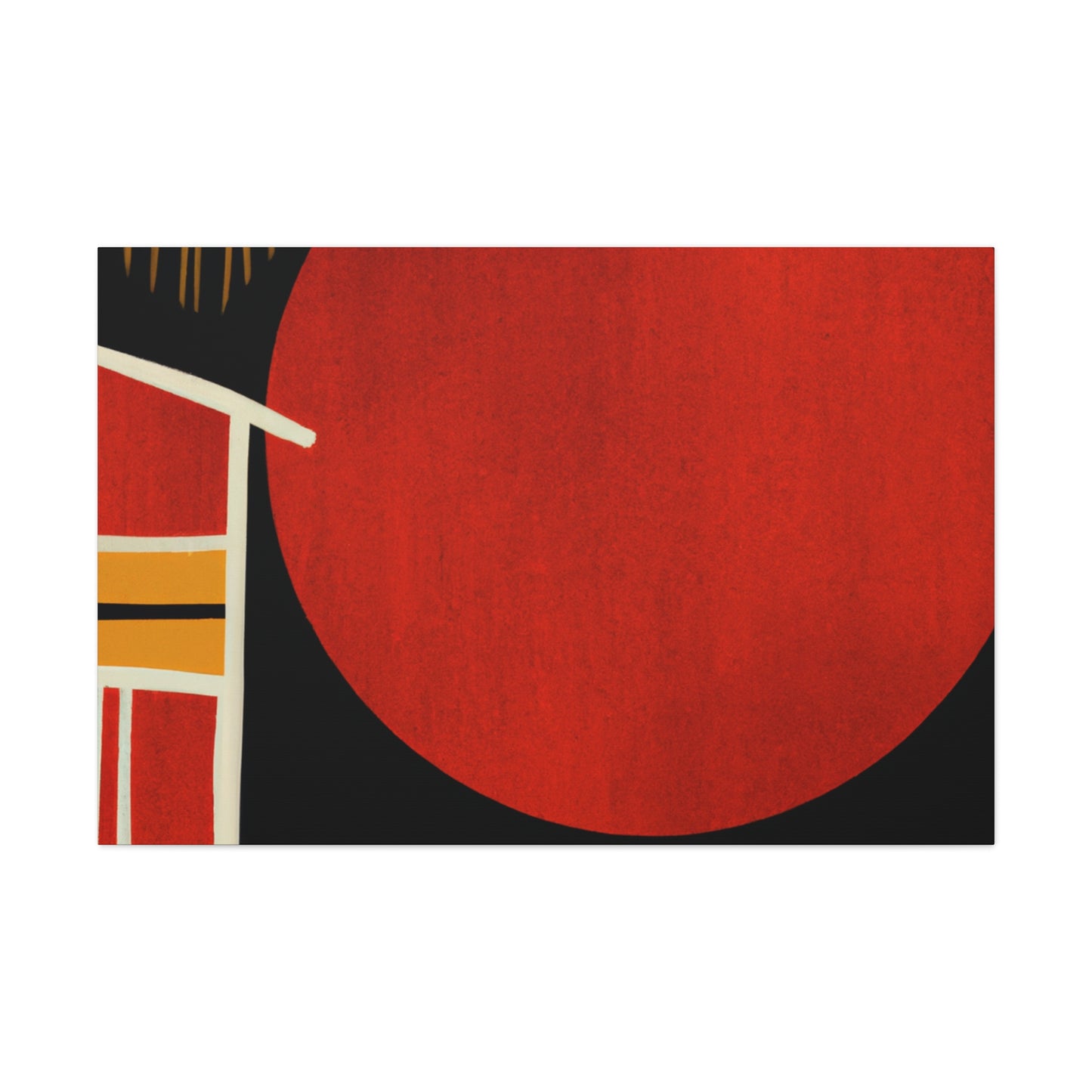 Sandyblaze Moon - Midcentury Canvas
