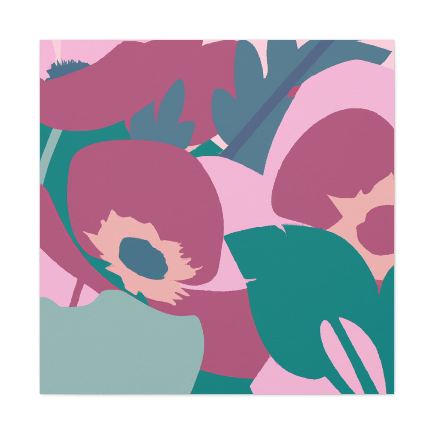 Blossomful - Floral - Canvas