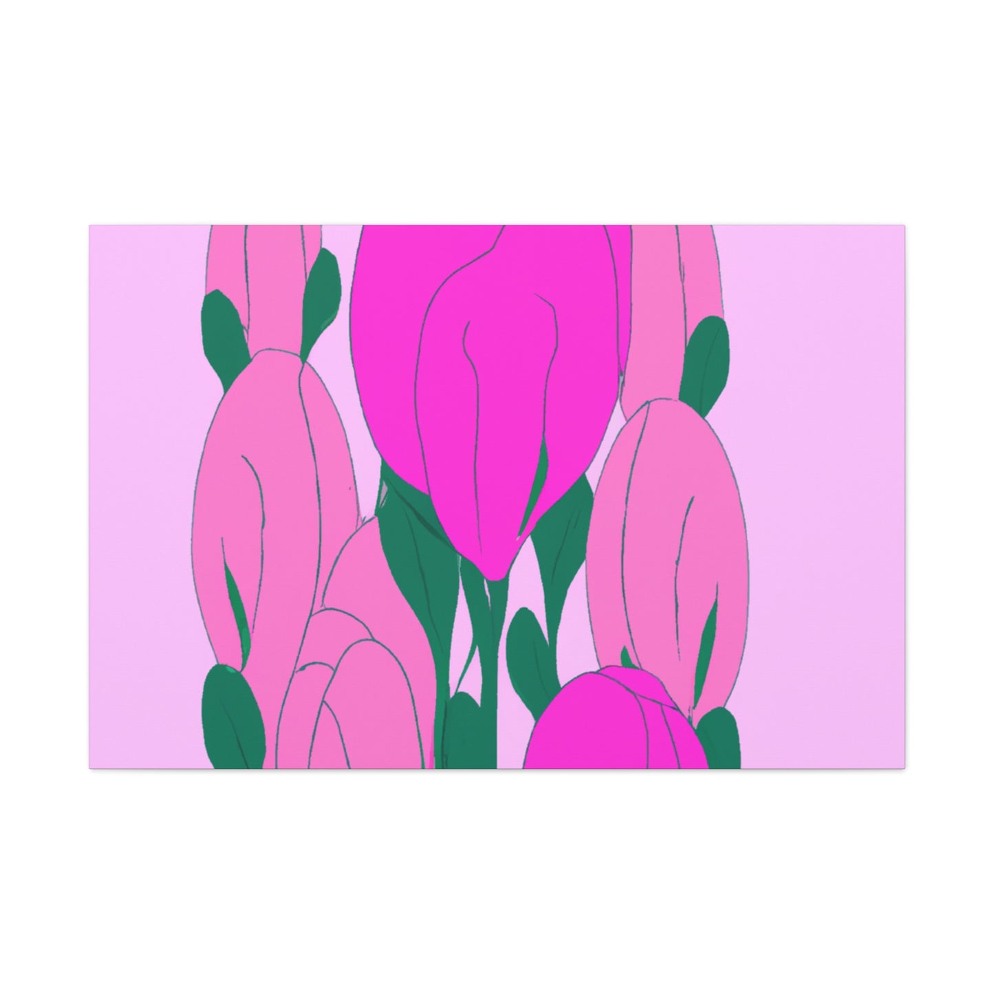Vibrantika - Floral - Canvas