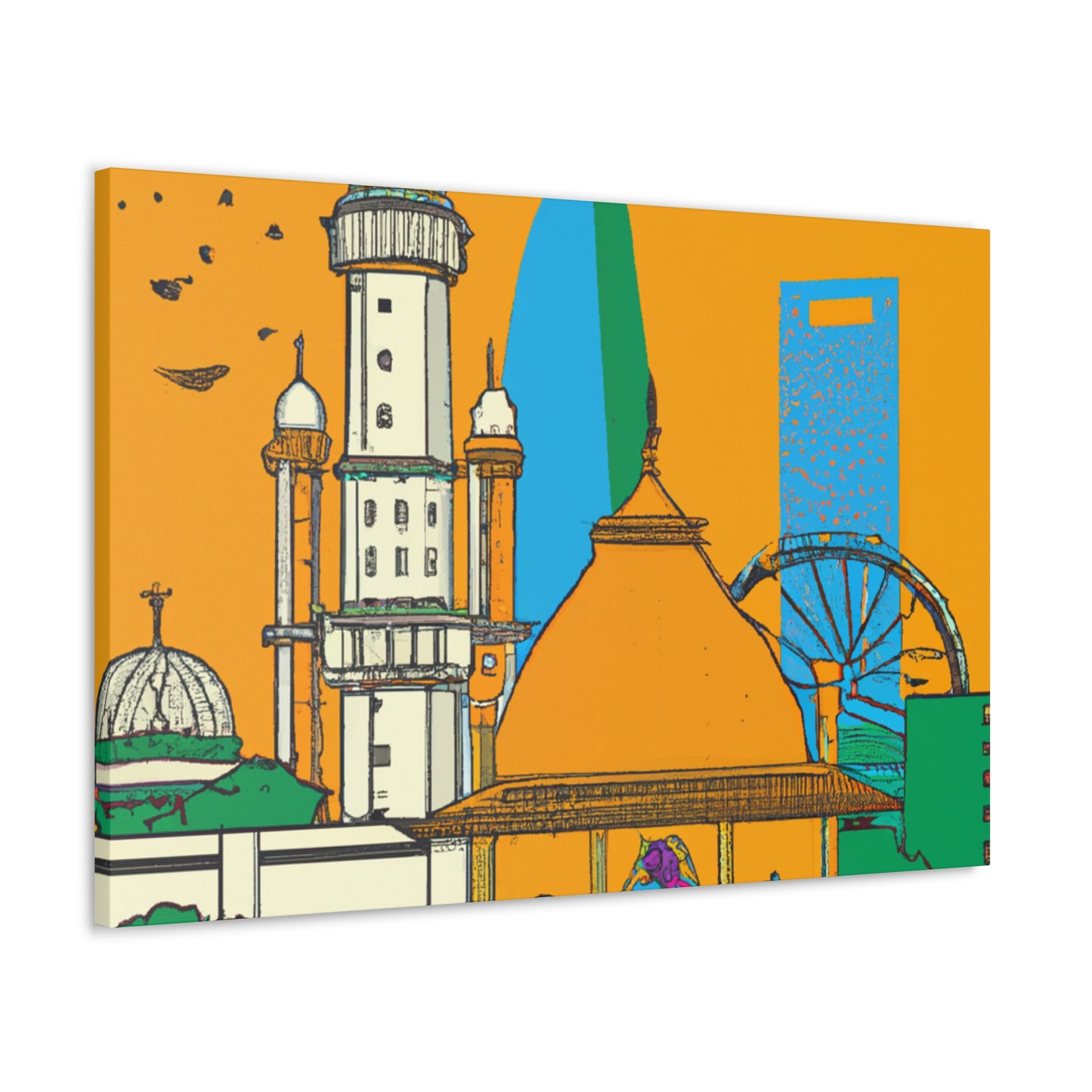 Ambereen - Destination India - Canvas