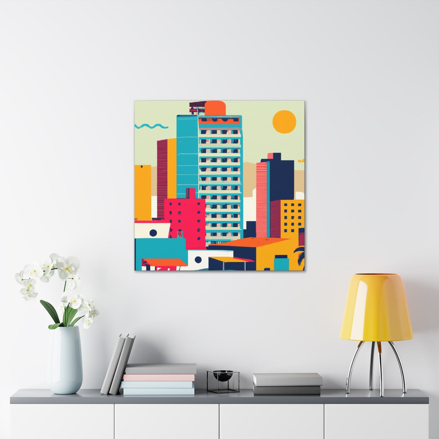 Llancanollo - South America - Canvas