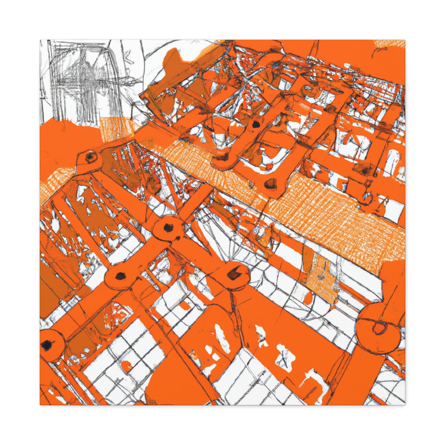 Francesco Alberoni - Canvas - Architectural