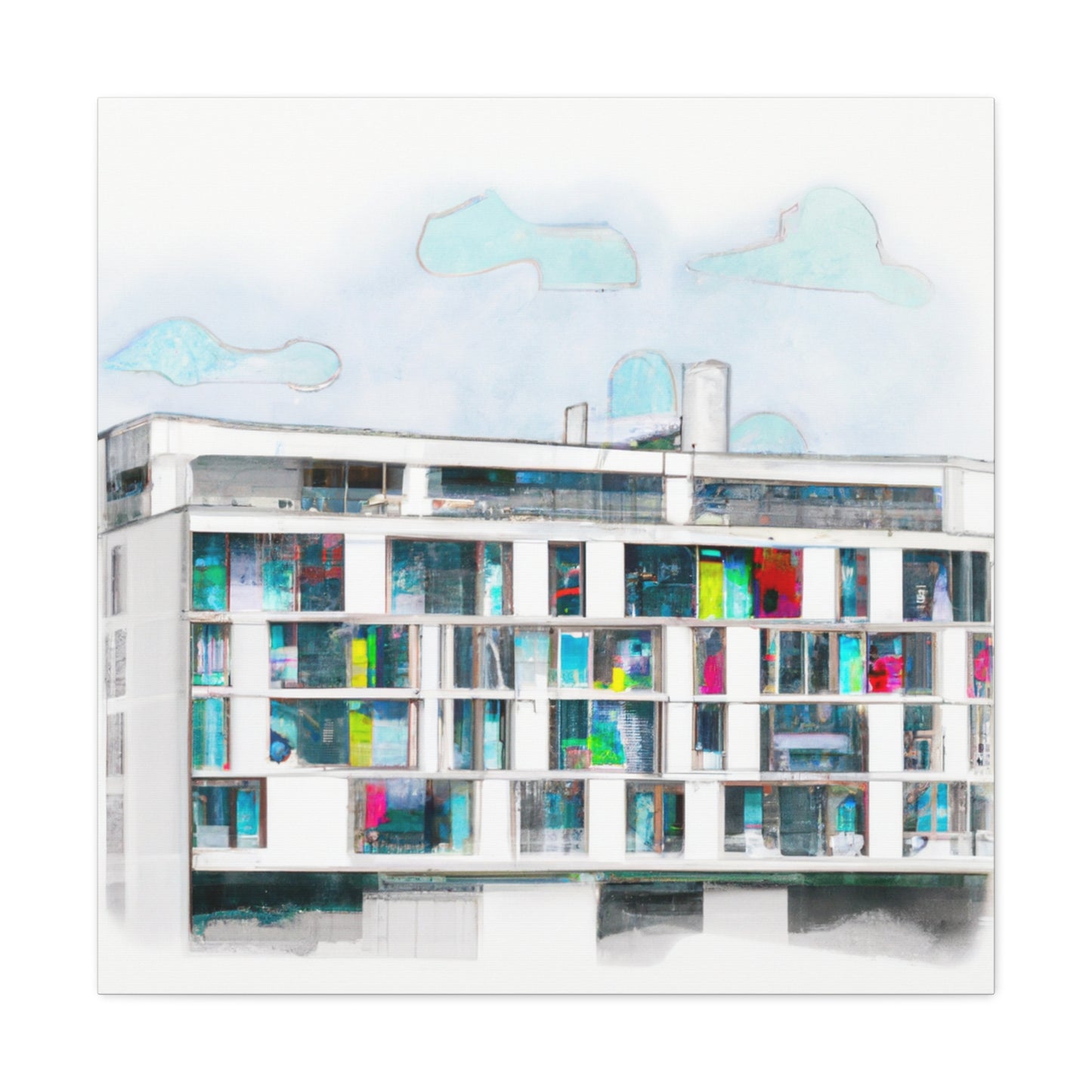 Edifice da Vinci - Architectural Canvas