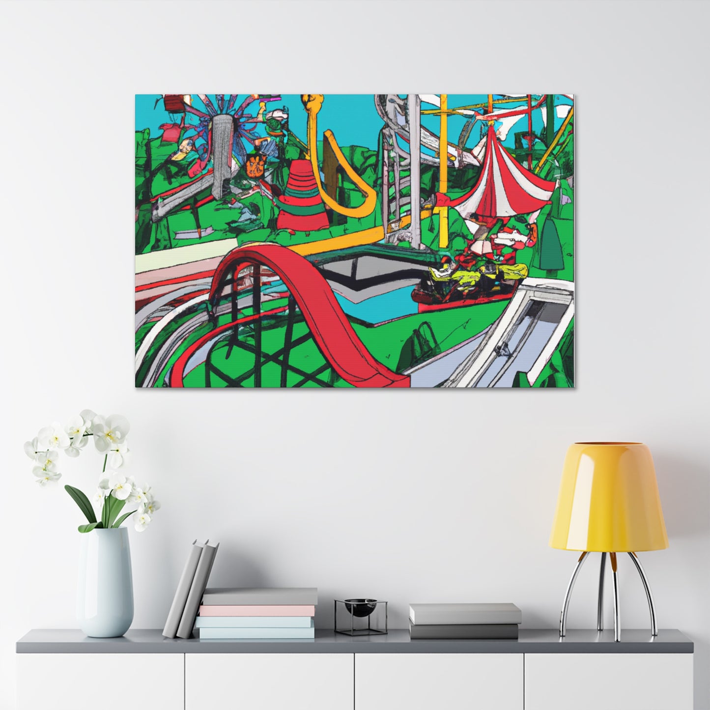 Carnivalicious- Amusement - Canvas