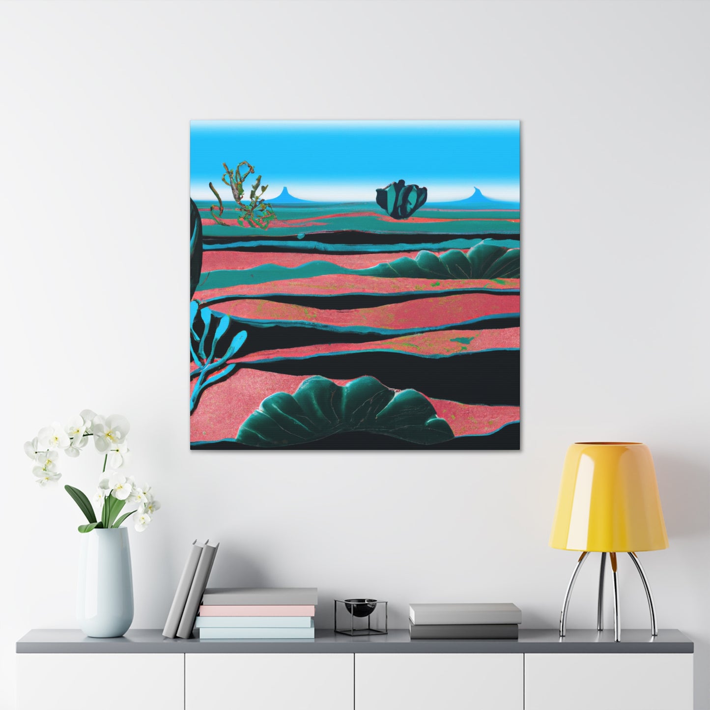 Desert Sunrise - Landscape - Canvas