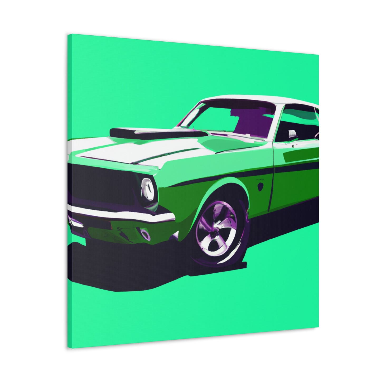 Rusty Ratrod - Automobile - Canvas
