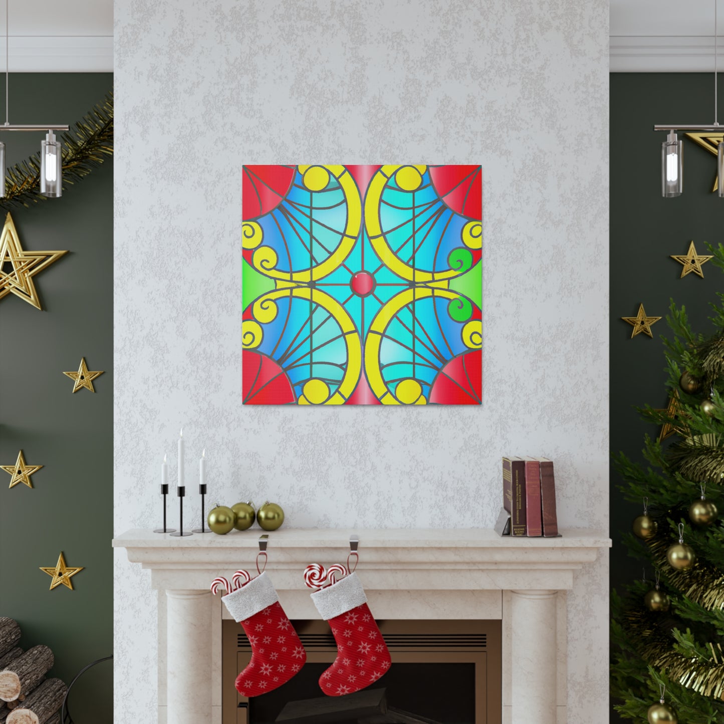 Circular Tile - Glass Canvas