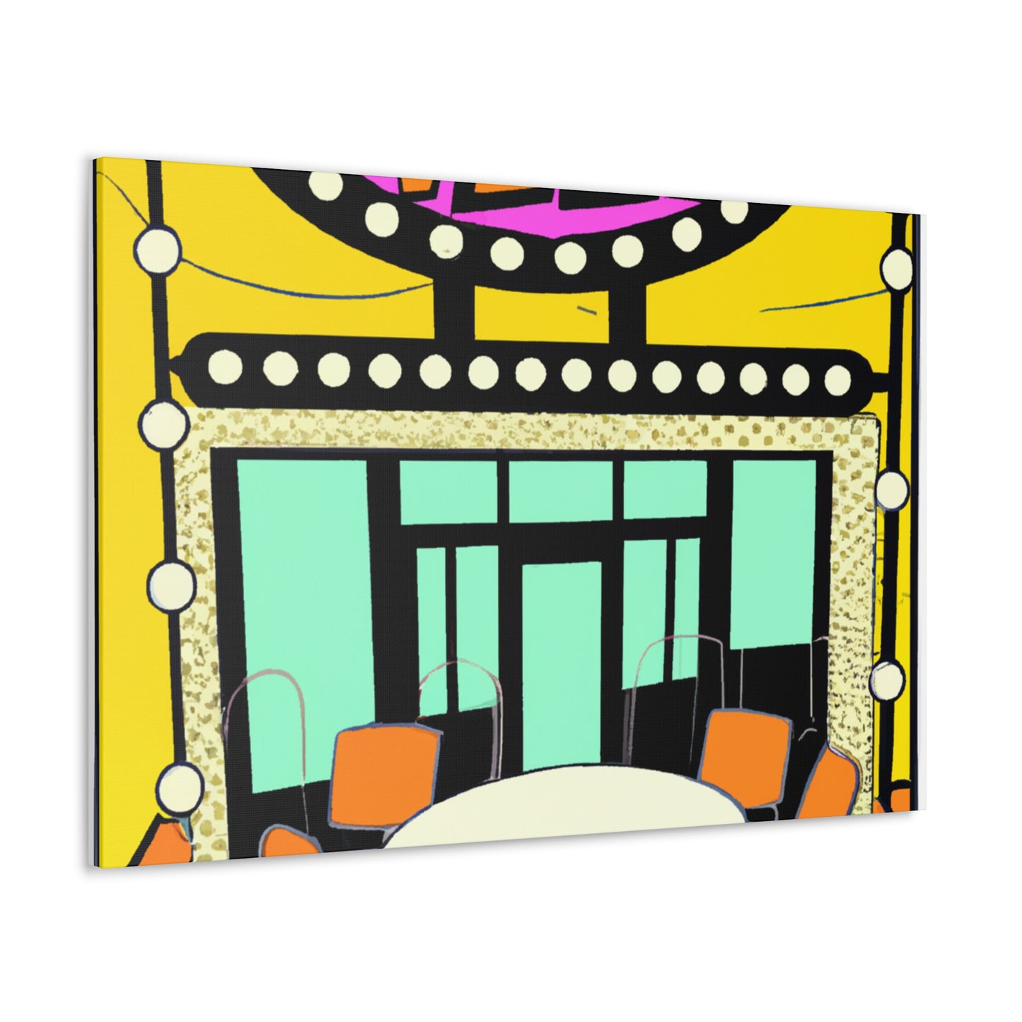 Jukebox Cruisers! - Canvas - Pop Art