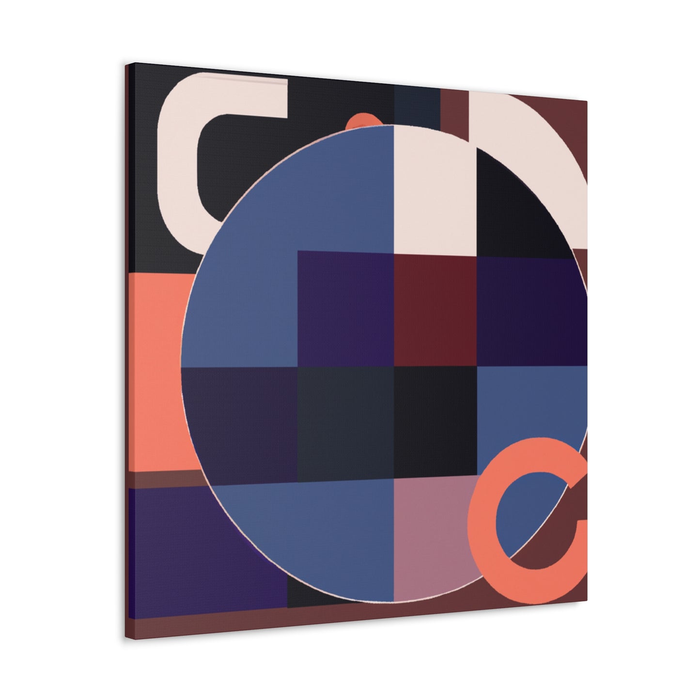 Scrollscape- Midcentury - Canvas