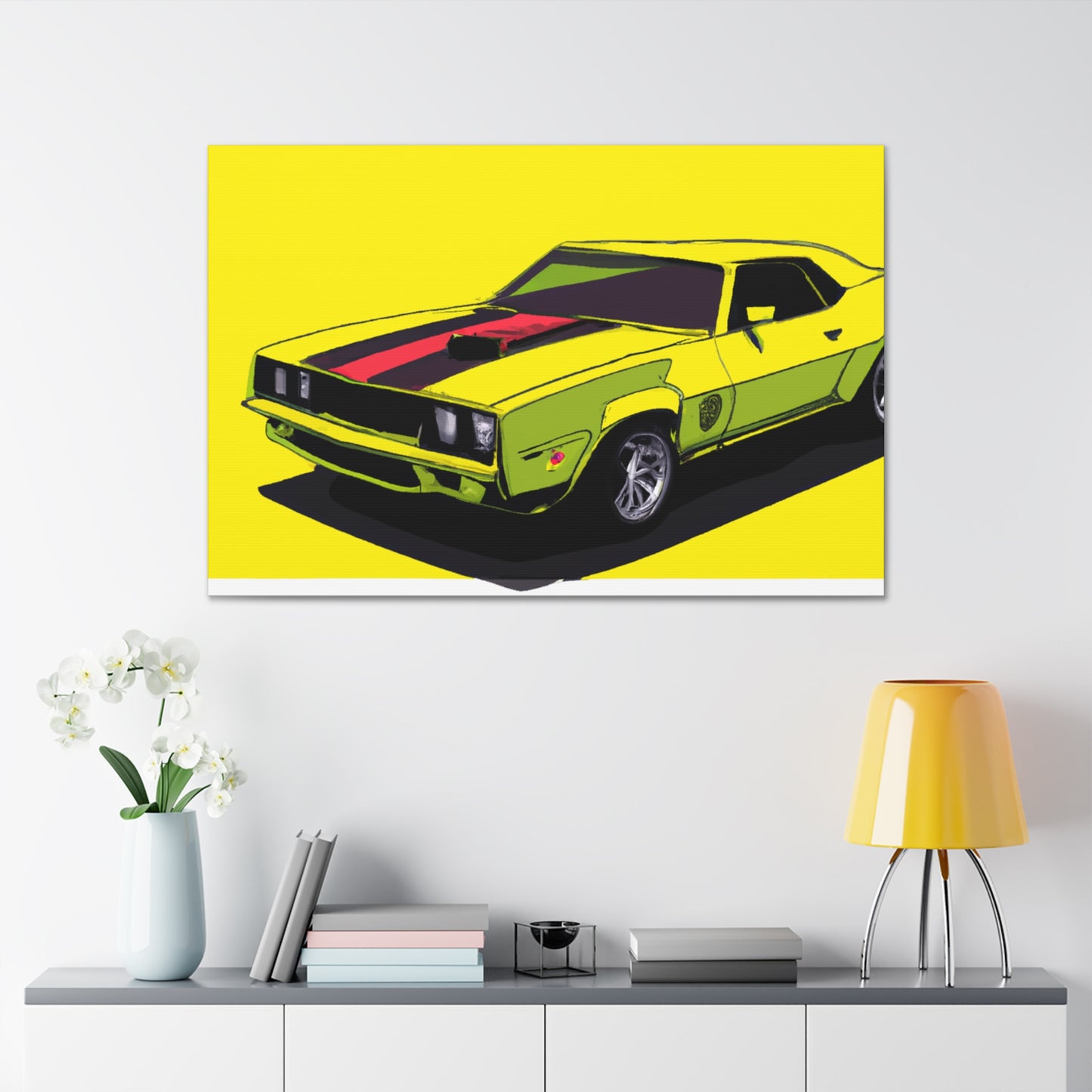 Road Hog - Automobile - Canvas