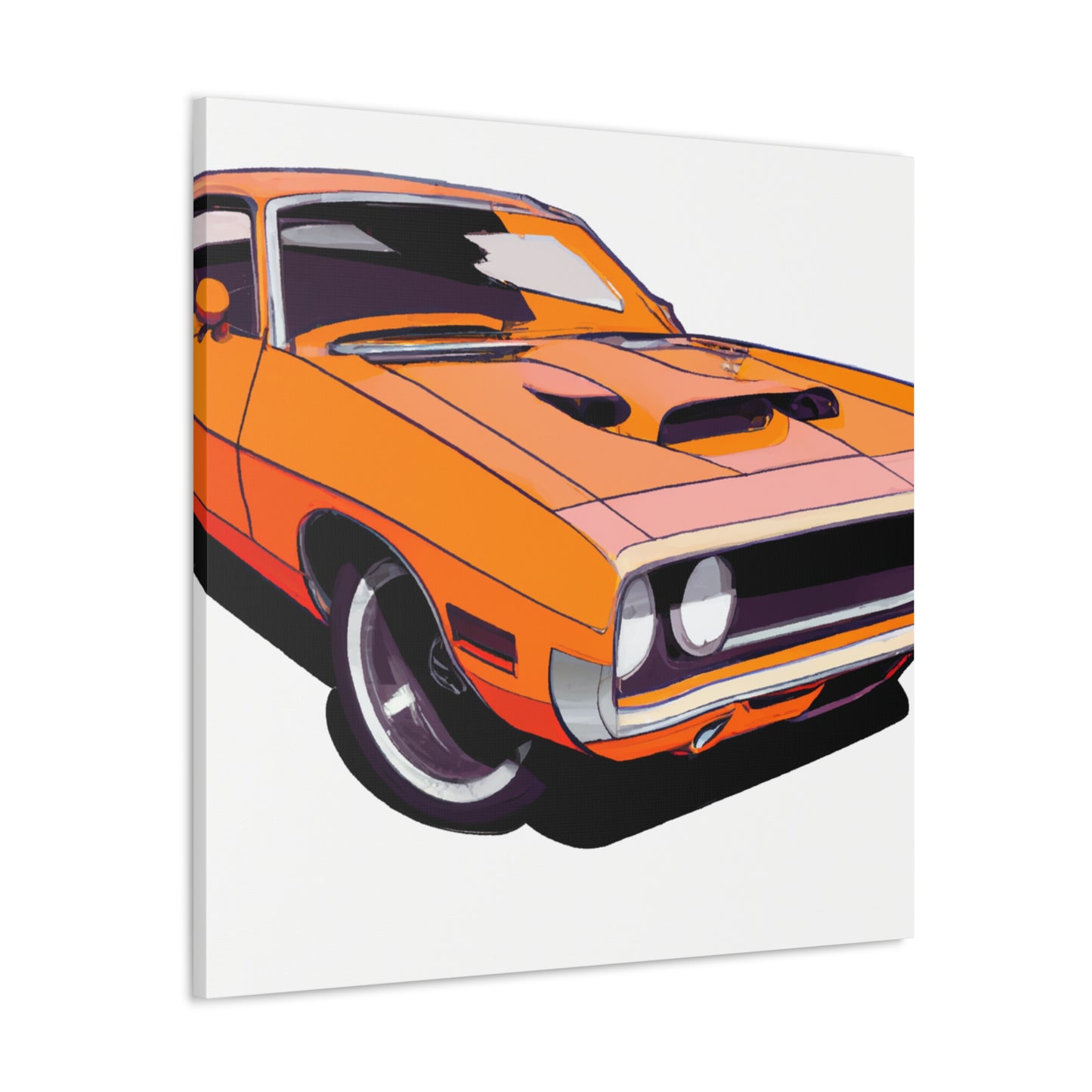 Blue Streak - Automobile - Canvas