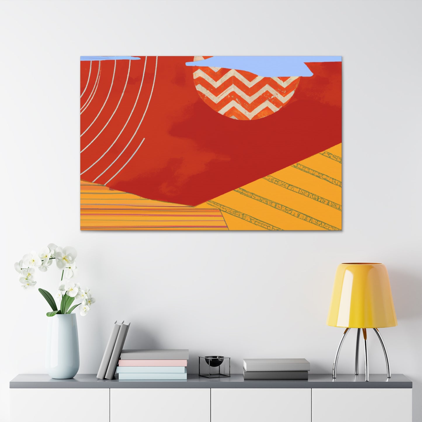 Harmony Haven- Midcentury - Canvas