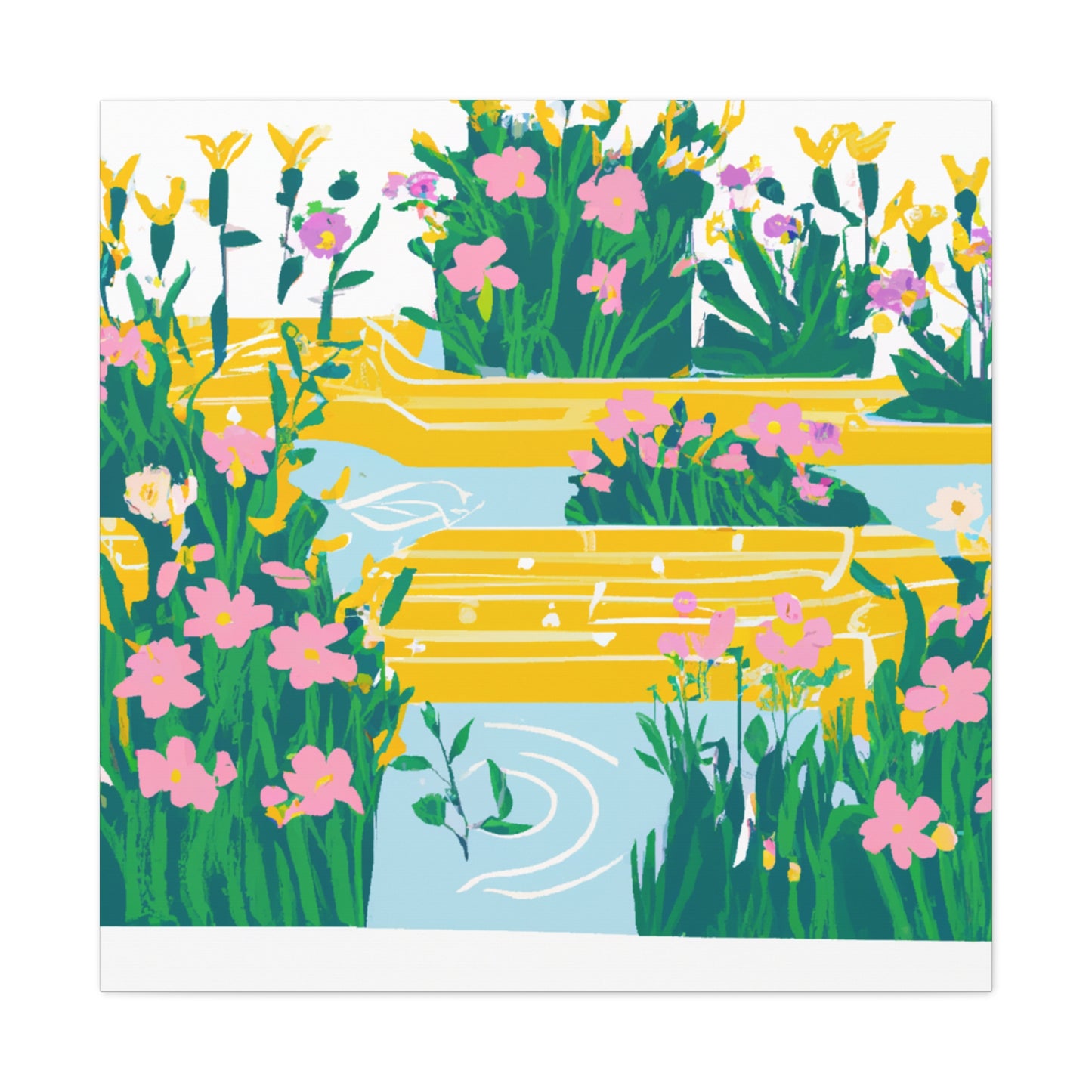 EnchantedRobinLandscape. - Canvas