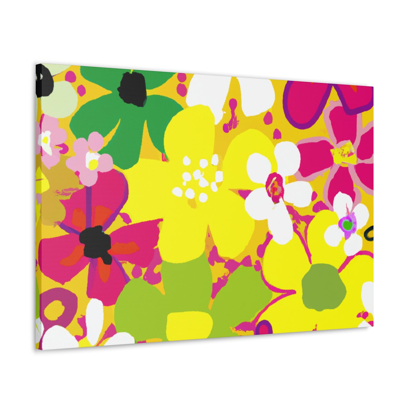 "The Magnificent Floral Symphony" - Canvas