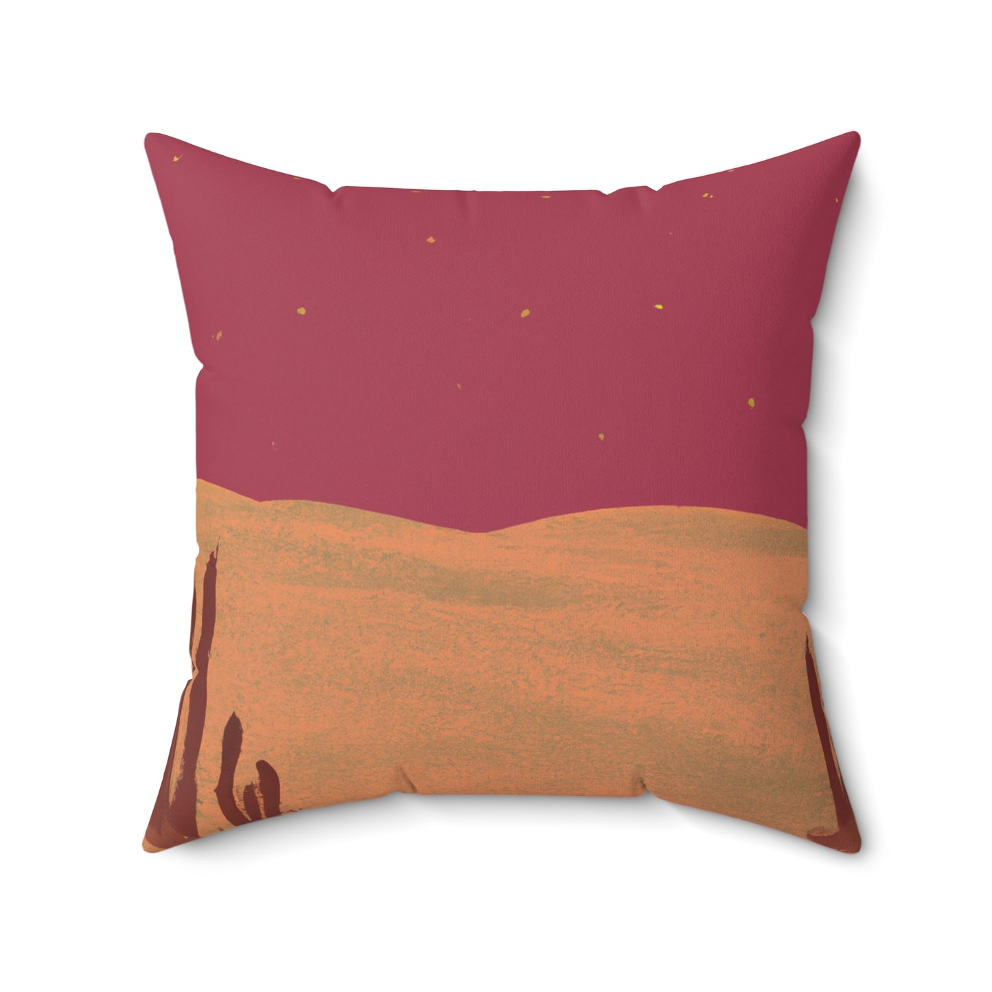 Spun Polyester Square Pillow