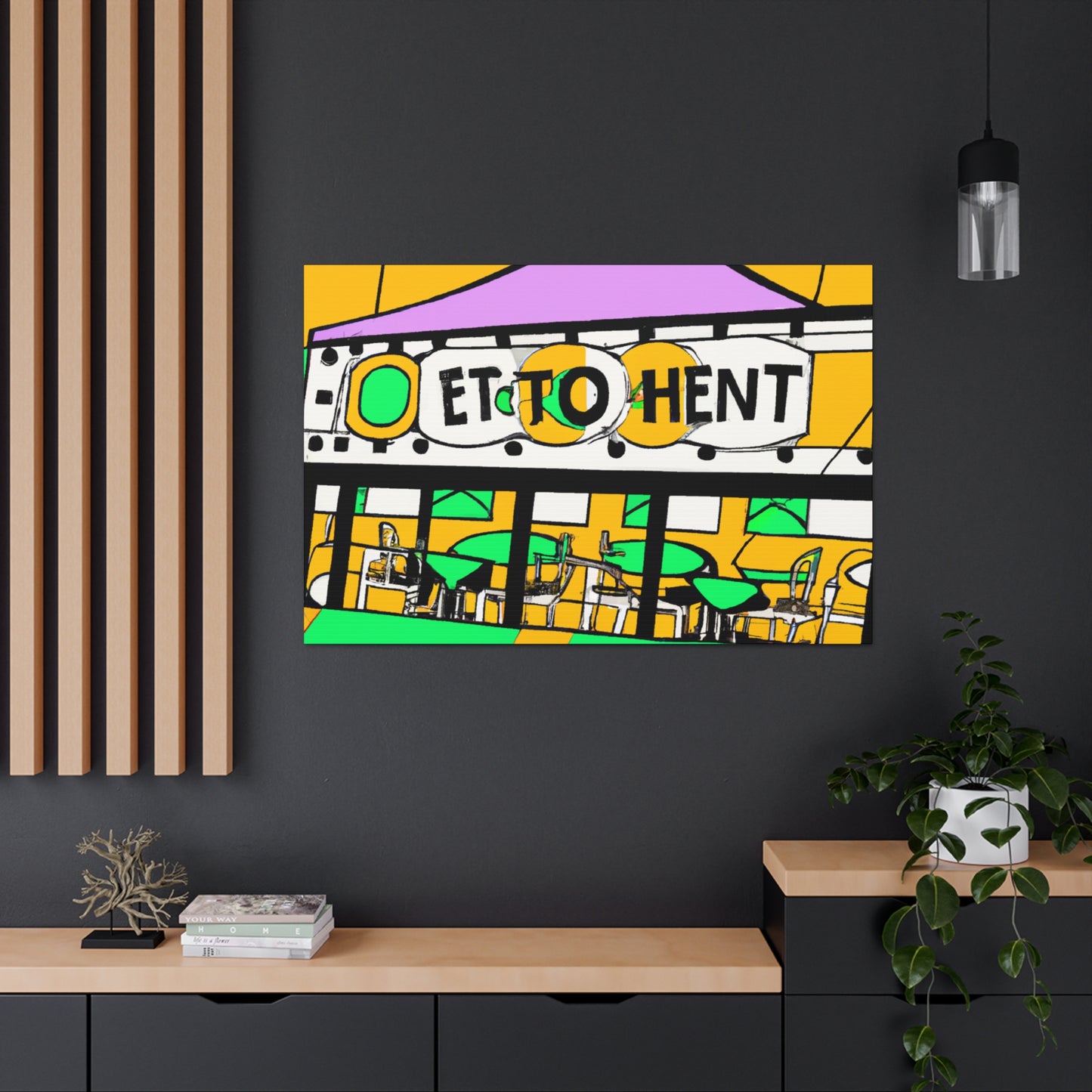 Tent O Rama - Canvas Pop Art