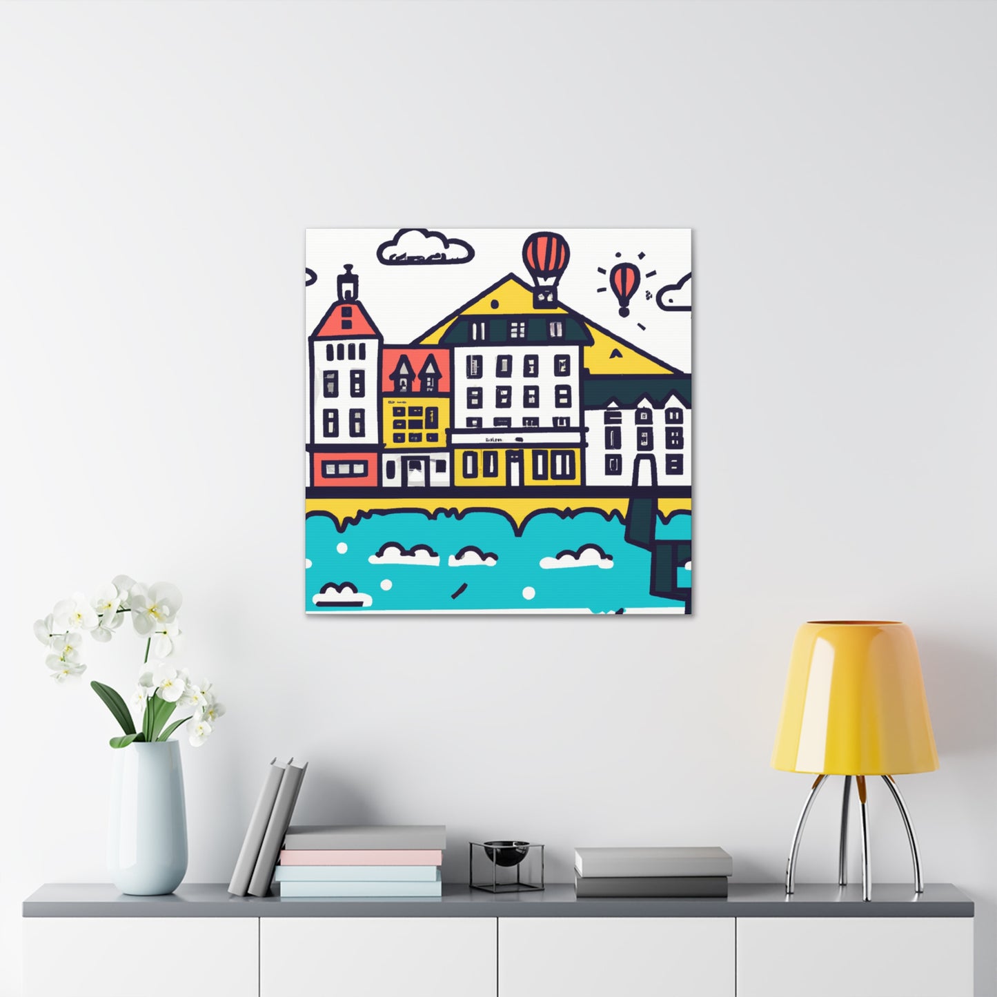 Primary Colorisations - Minimalism - Canvas
