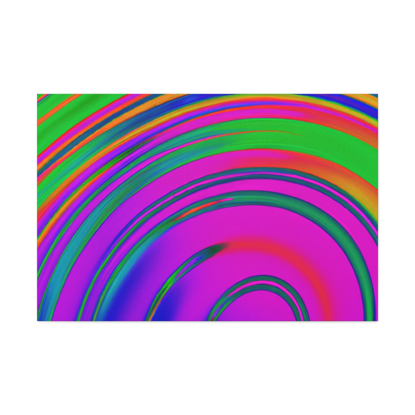 Aqualea- Abstract - Canvas
