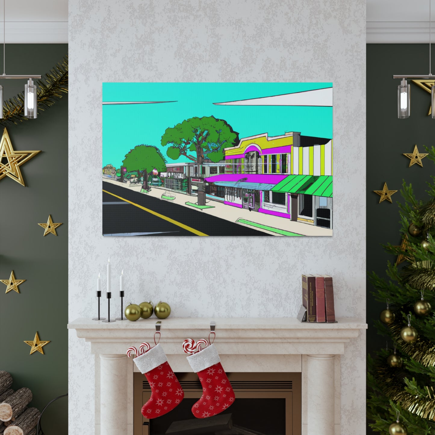 "Bop-A-Rama" - Pop Canvas