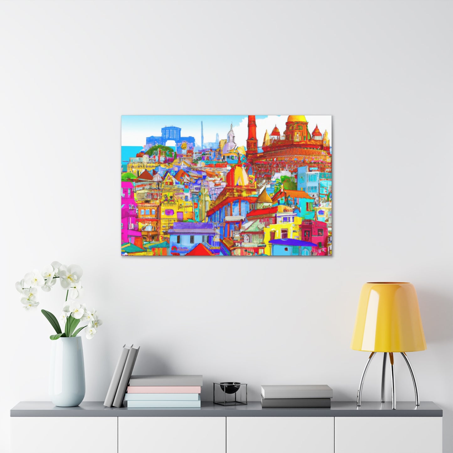 Tajmahal - Destination India - Canvas