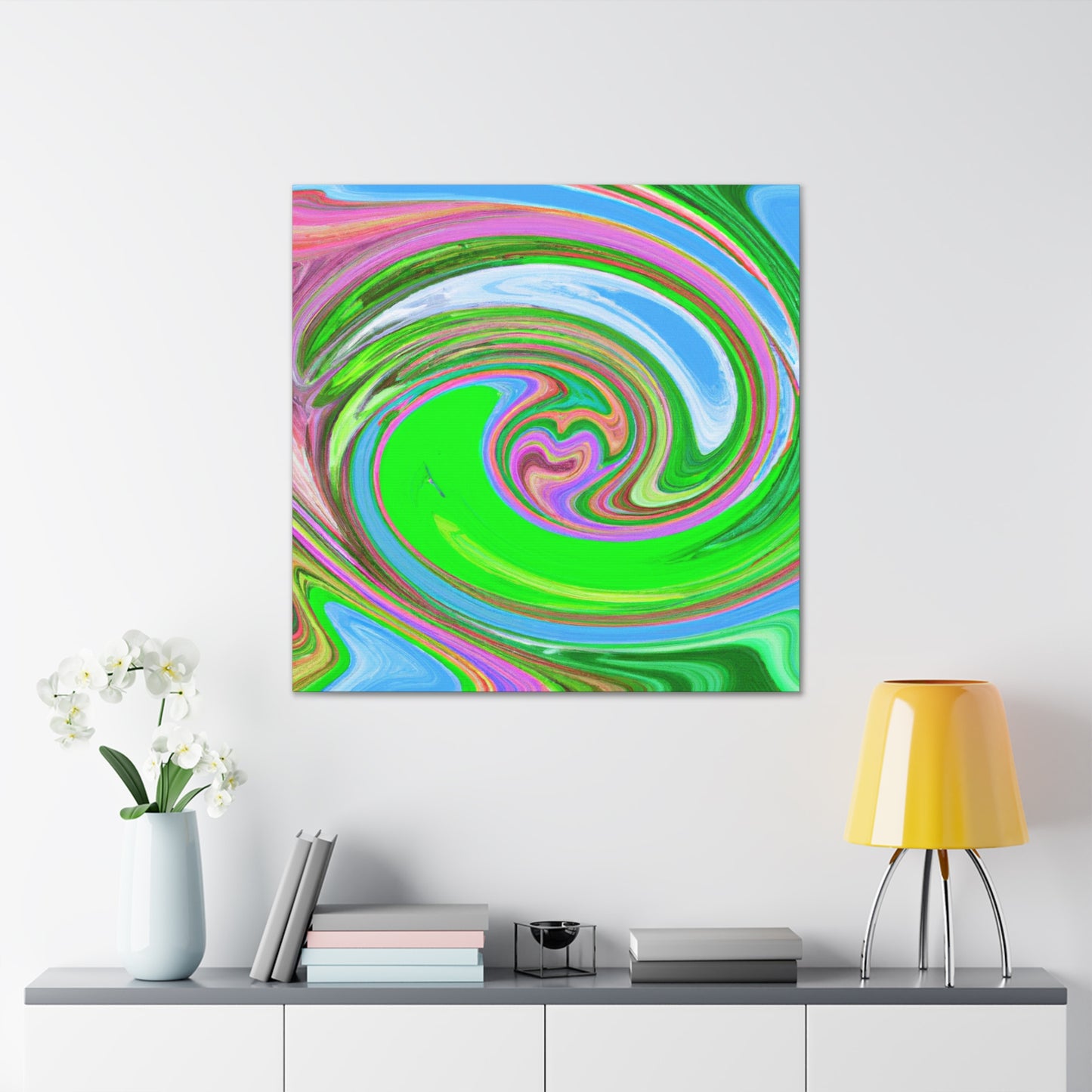 Indigo Manna - Abstract - Canvas