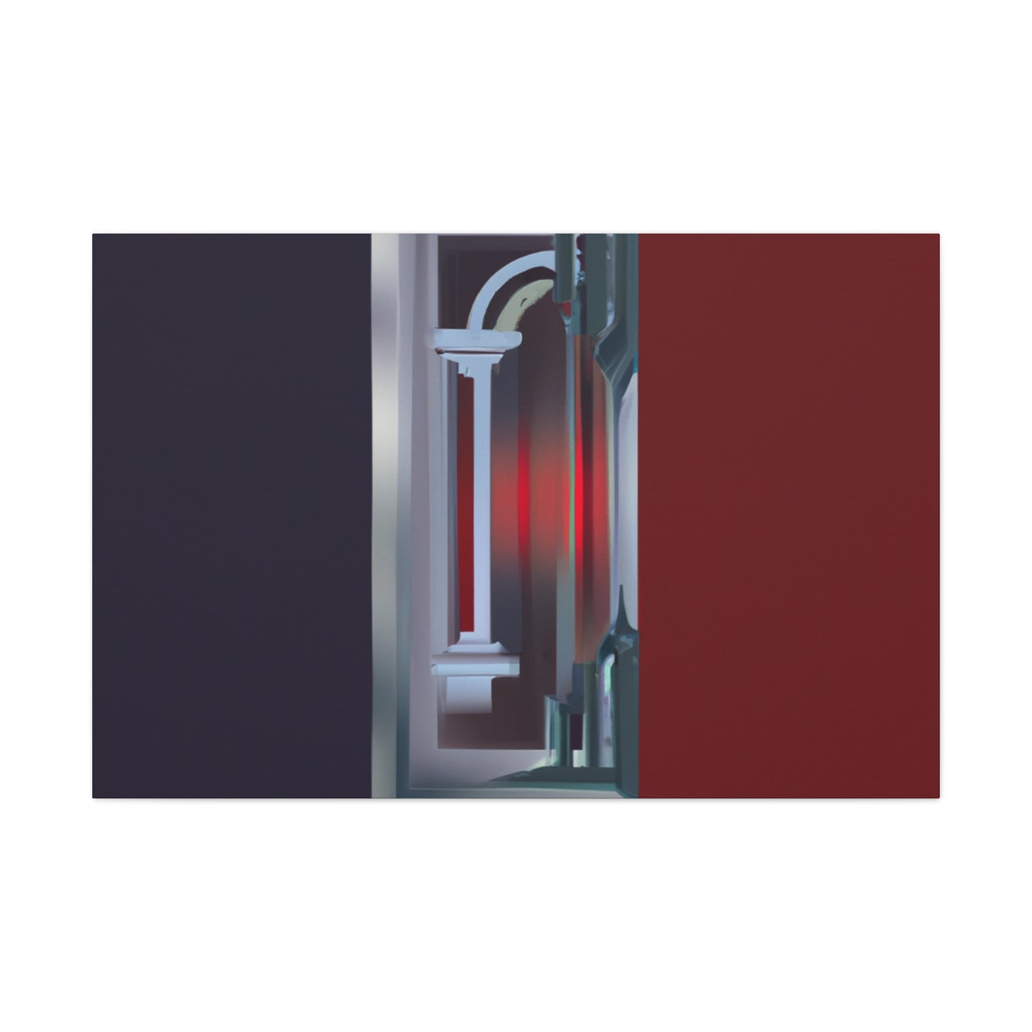 Cosmic Deco: - Art Deco Canvas