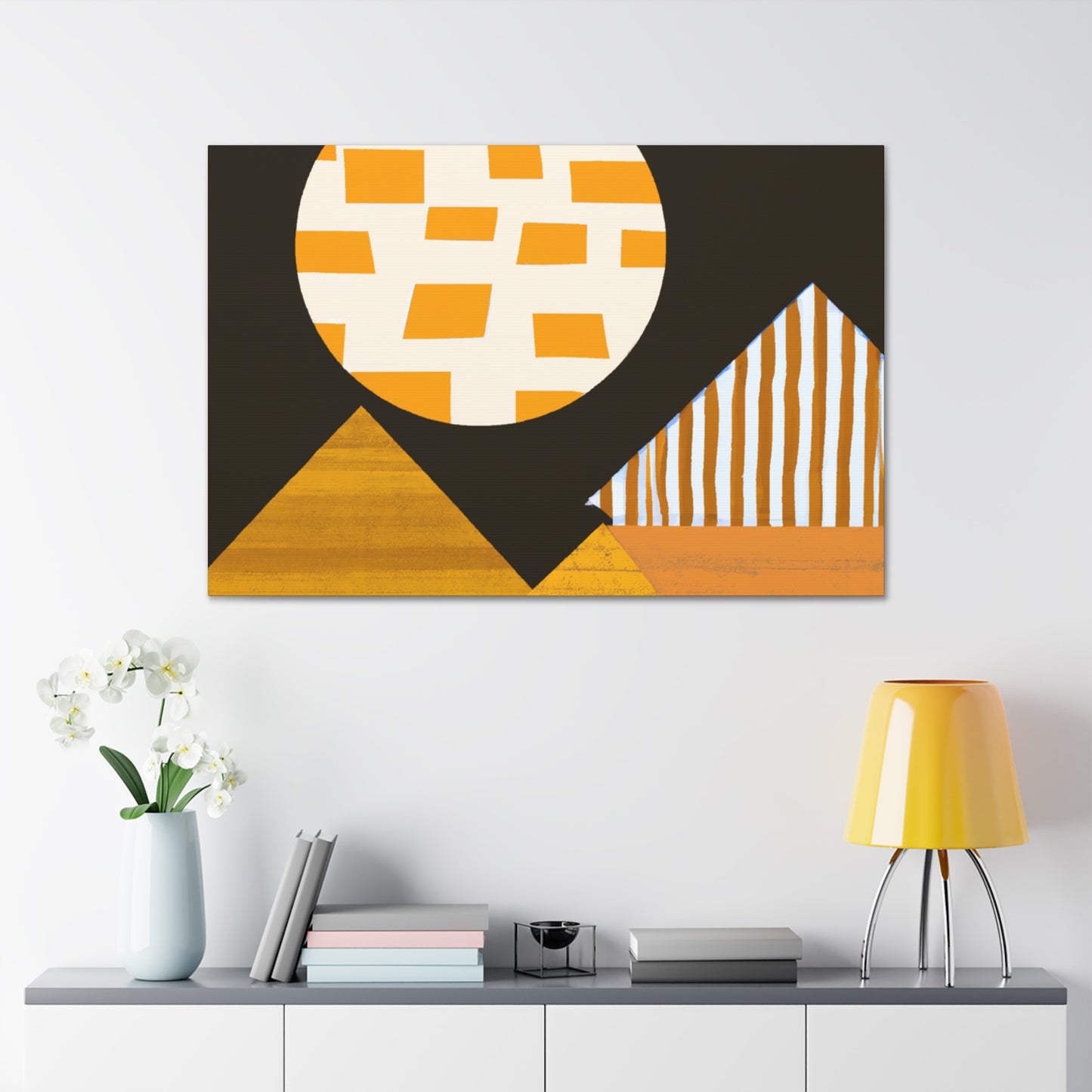 Modernist Vista - Midcentury - Canvas