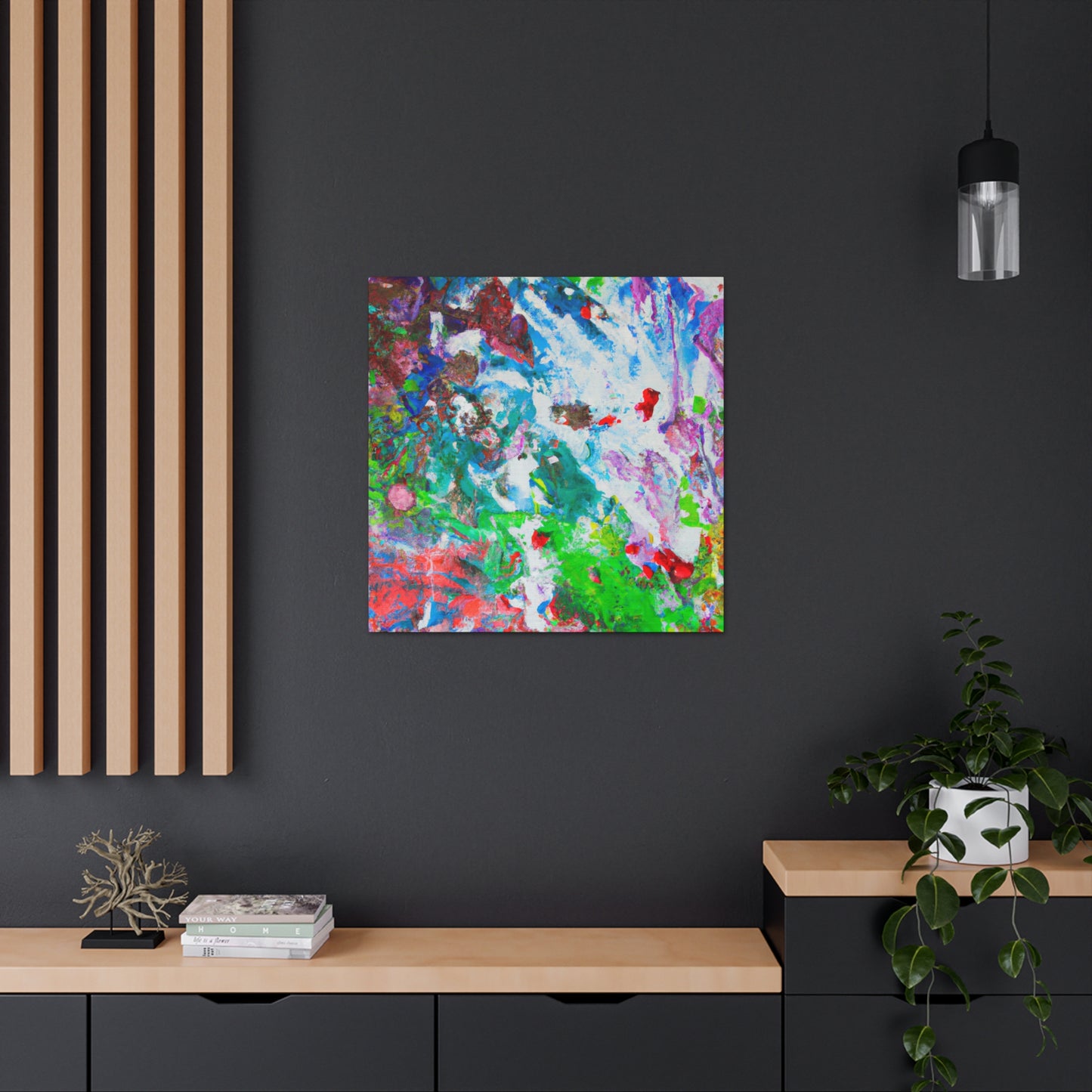 Luminous Landscape - Abstract Canvas