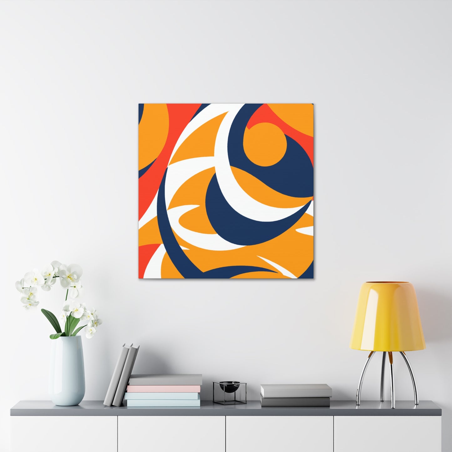 "Grandeur Zen- Midcentury" - Canvas