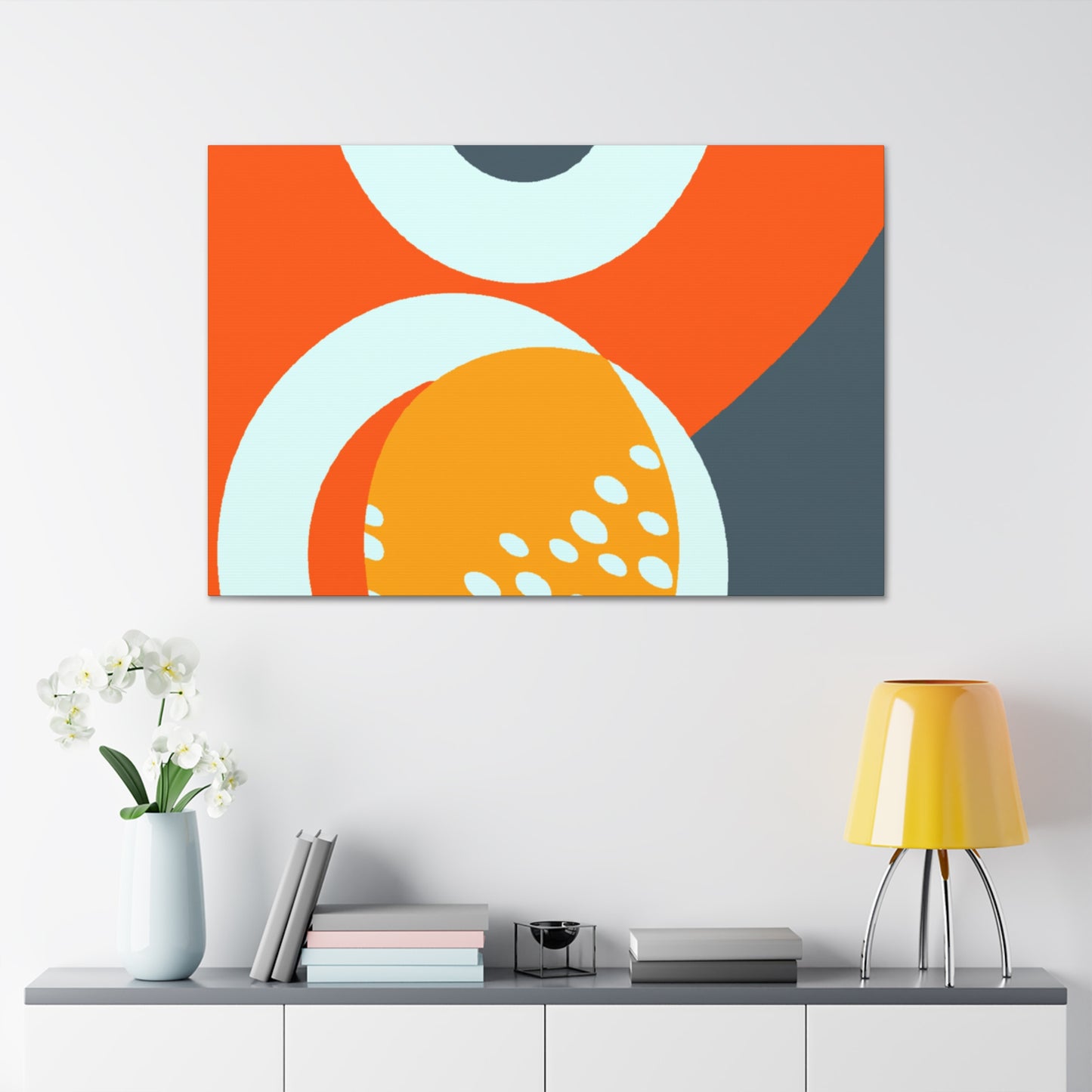 Atmospheric Landscape - Midcentury - Canvas