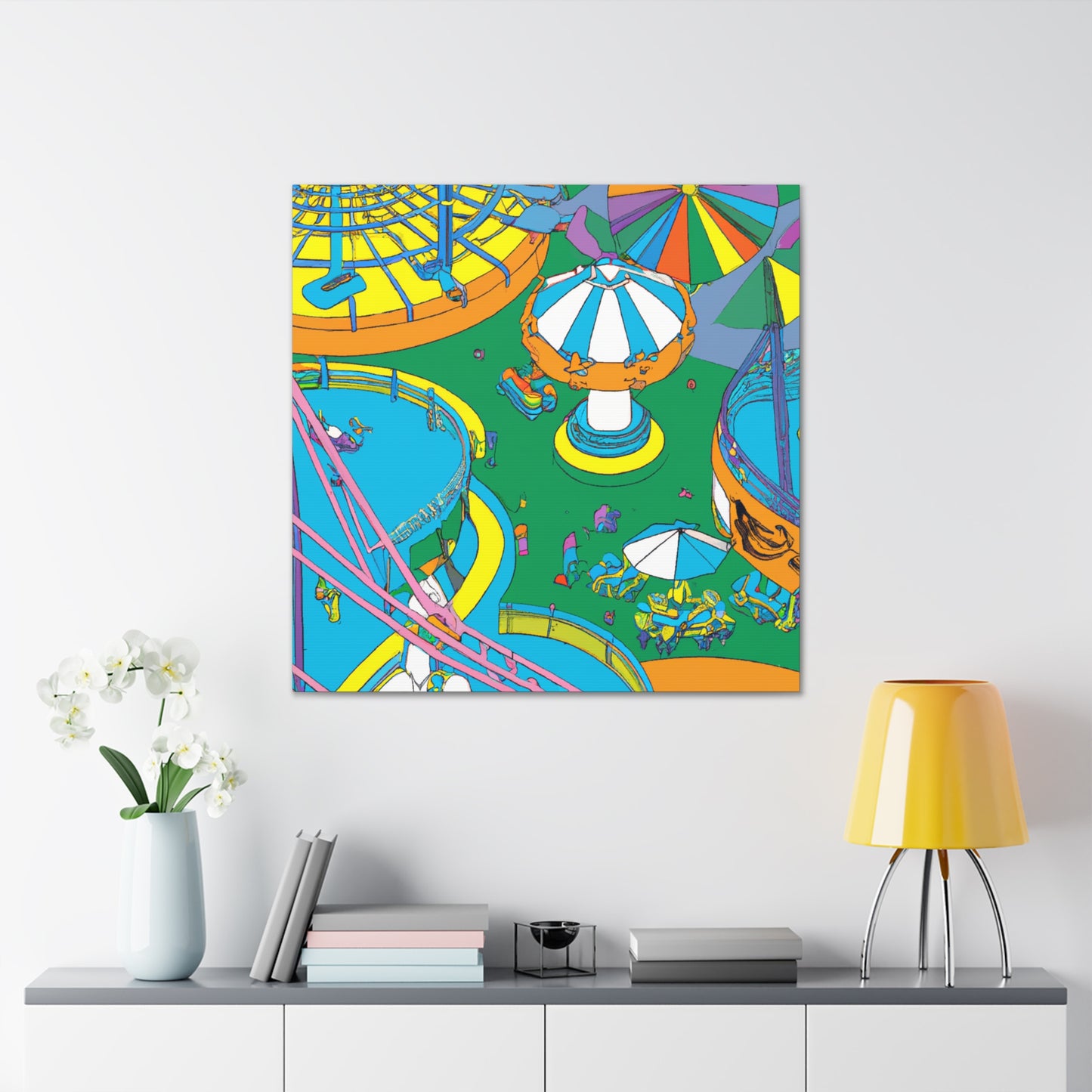 Fantastic Frontier - Amusement - Canvas