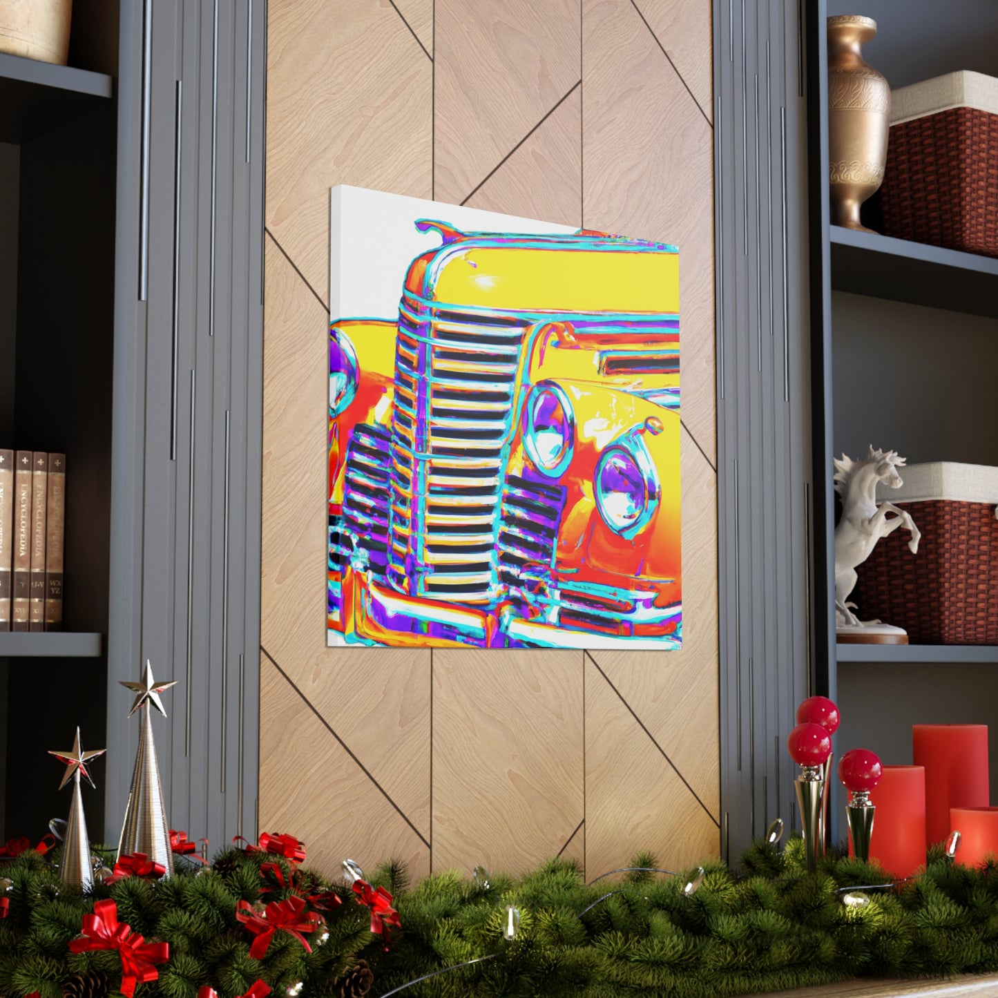 "Retro Rod" - Automobile Canvas