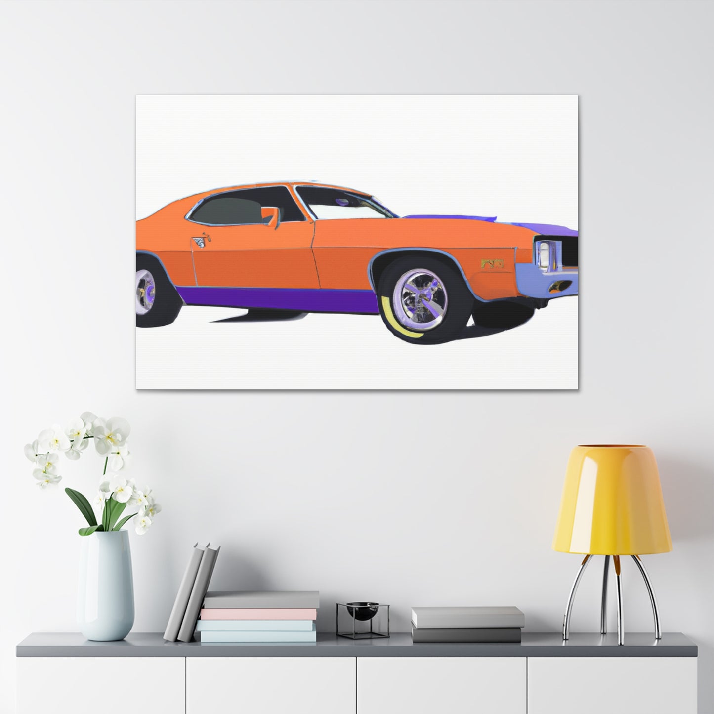 Hellfire-Automobile - Canvas