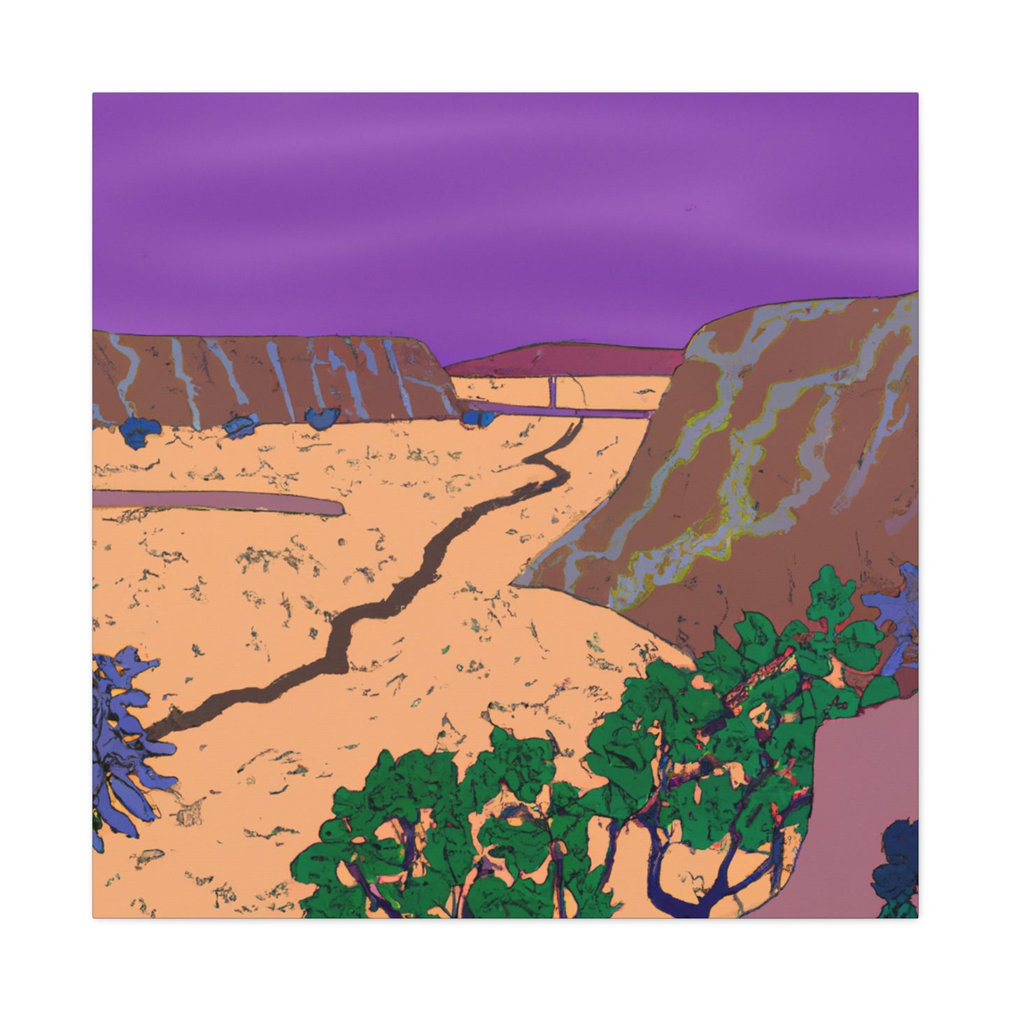 Dune-scape Landscape - Canvas