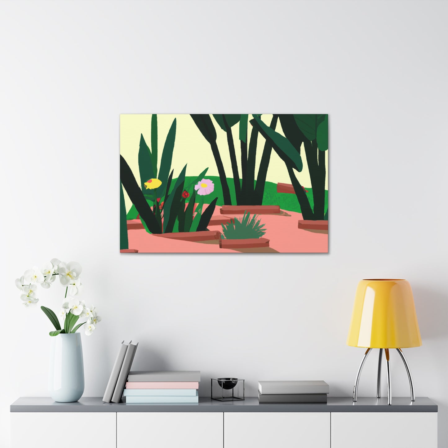 FlowerWonderland Landscape - Canvas