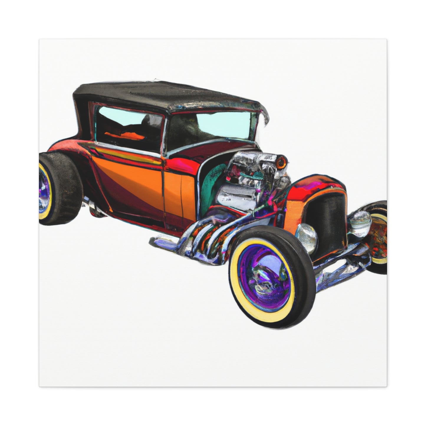 Silver Streak - Automobile - Canvas