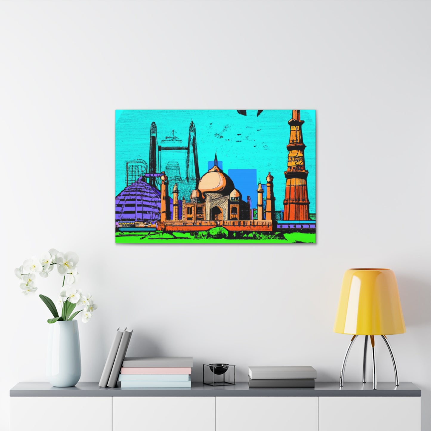 Uttarpradesh Palace - Destination India - Canvas