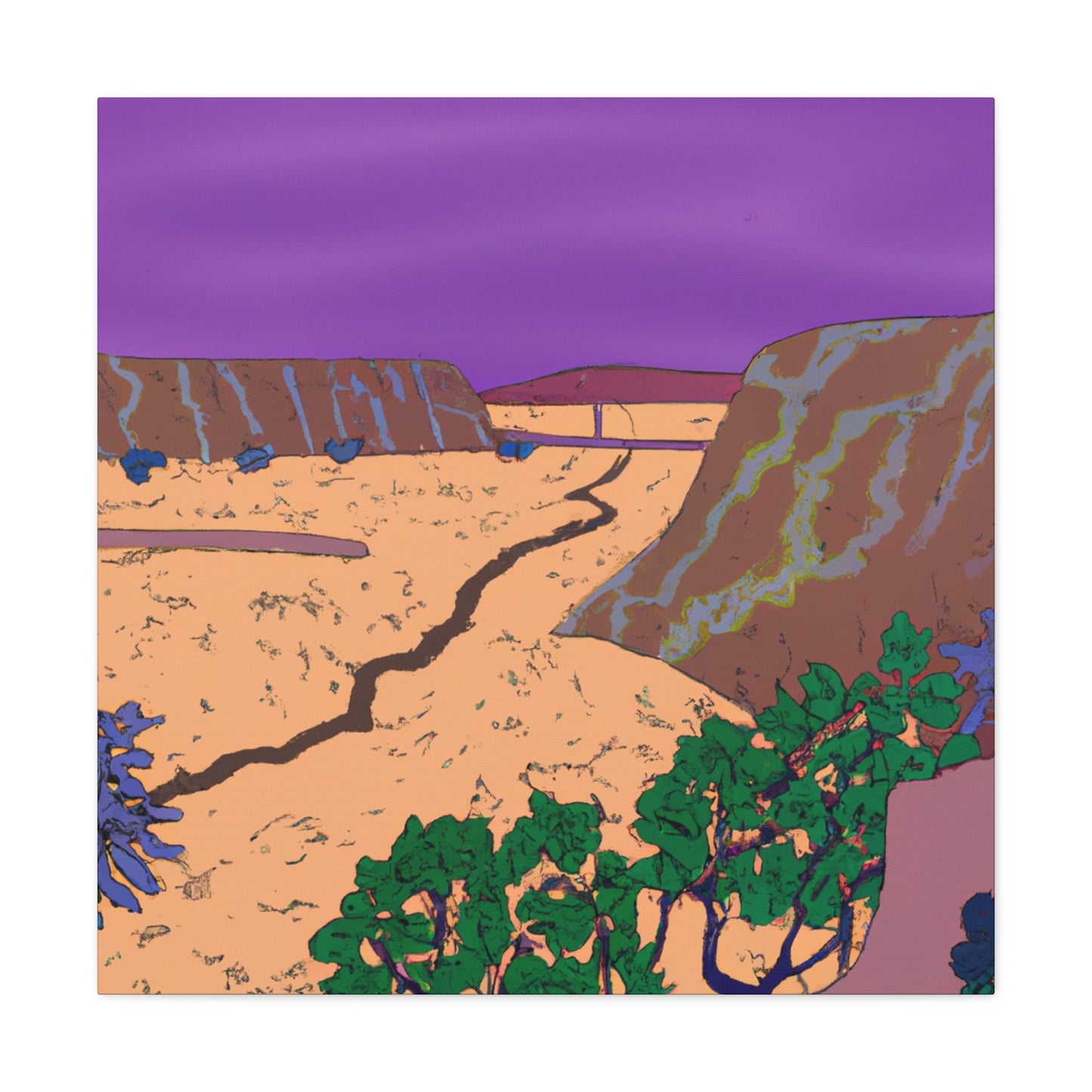 Dune-scape Landscape - Canvas