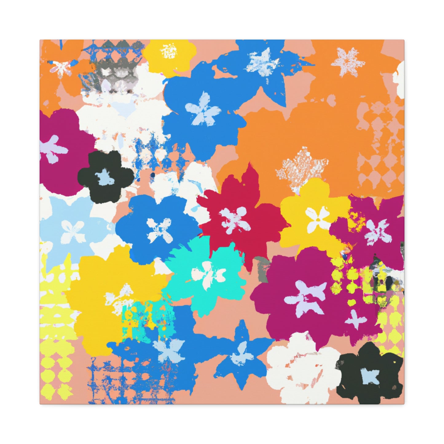 Laila - Floral - Canvas