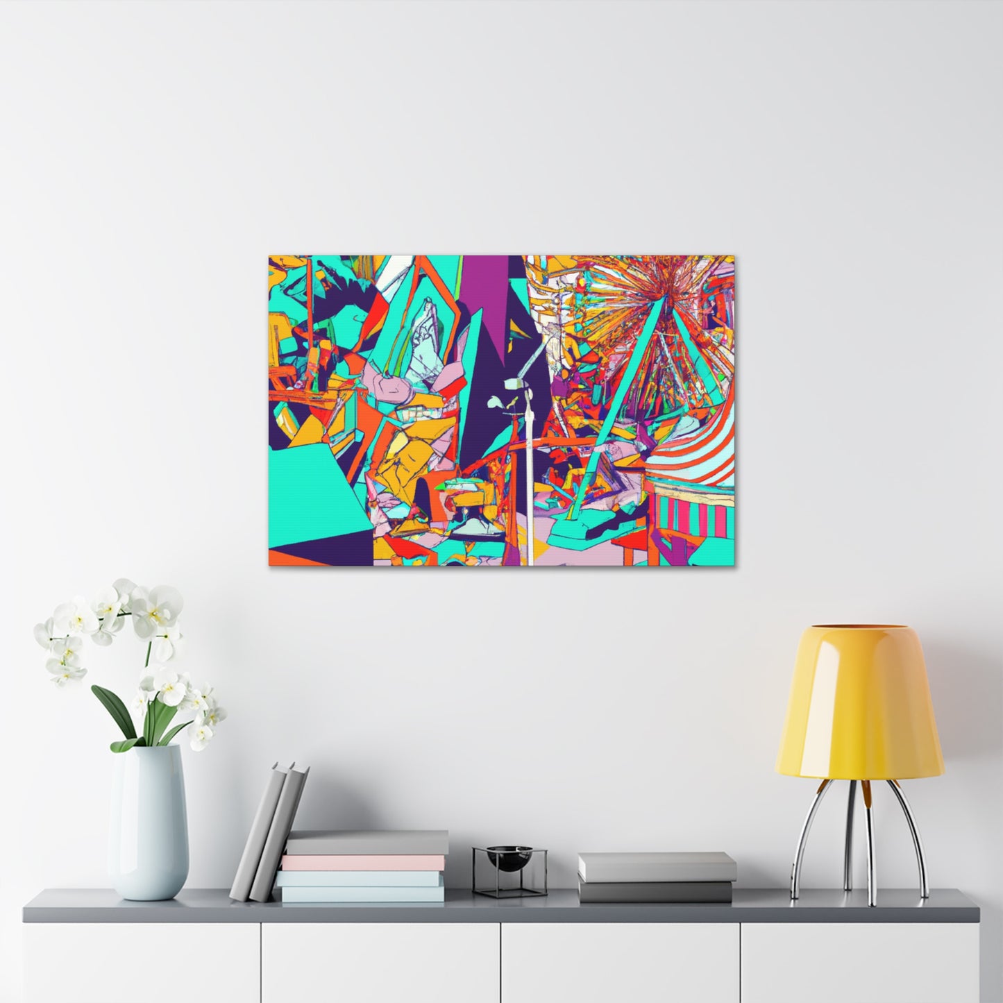 The Grand Carousel - Amusement - Canvas