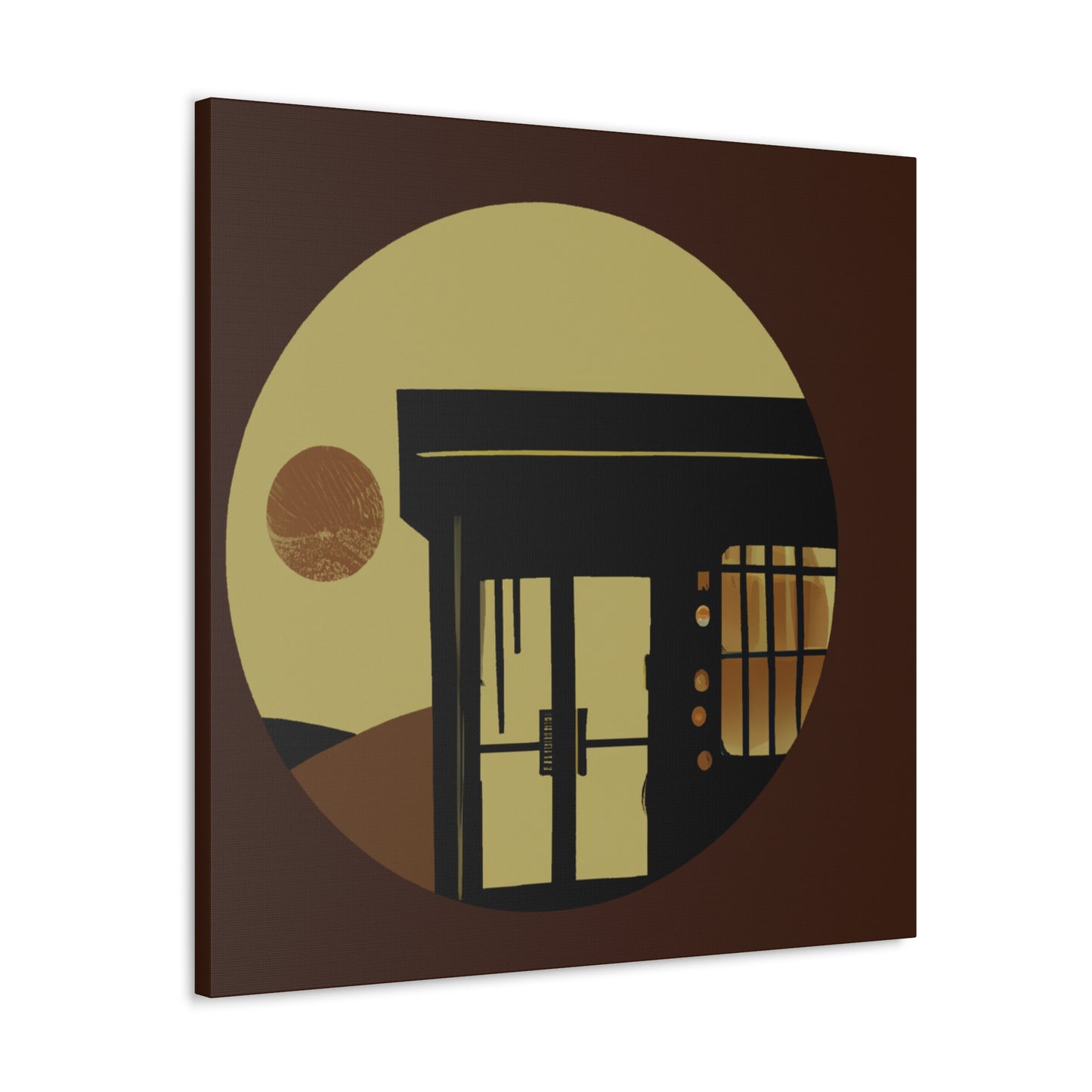 Colorful Vibrancy - Midcentury - Canvas