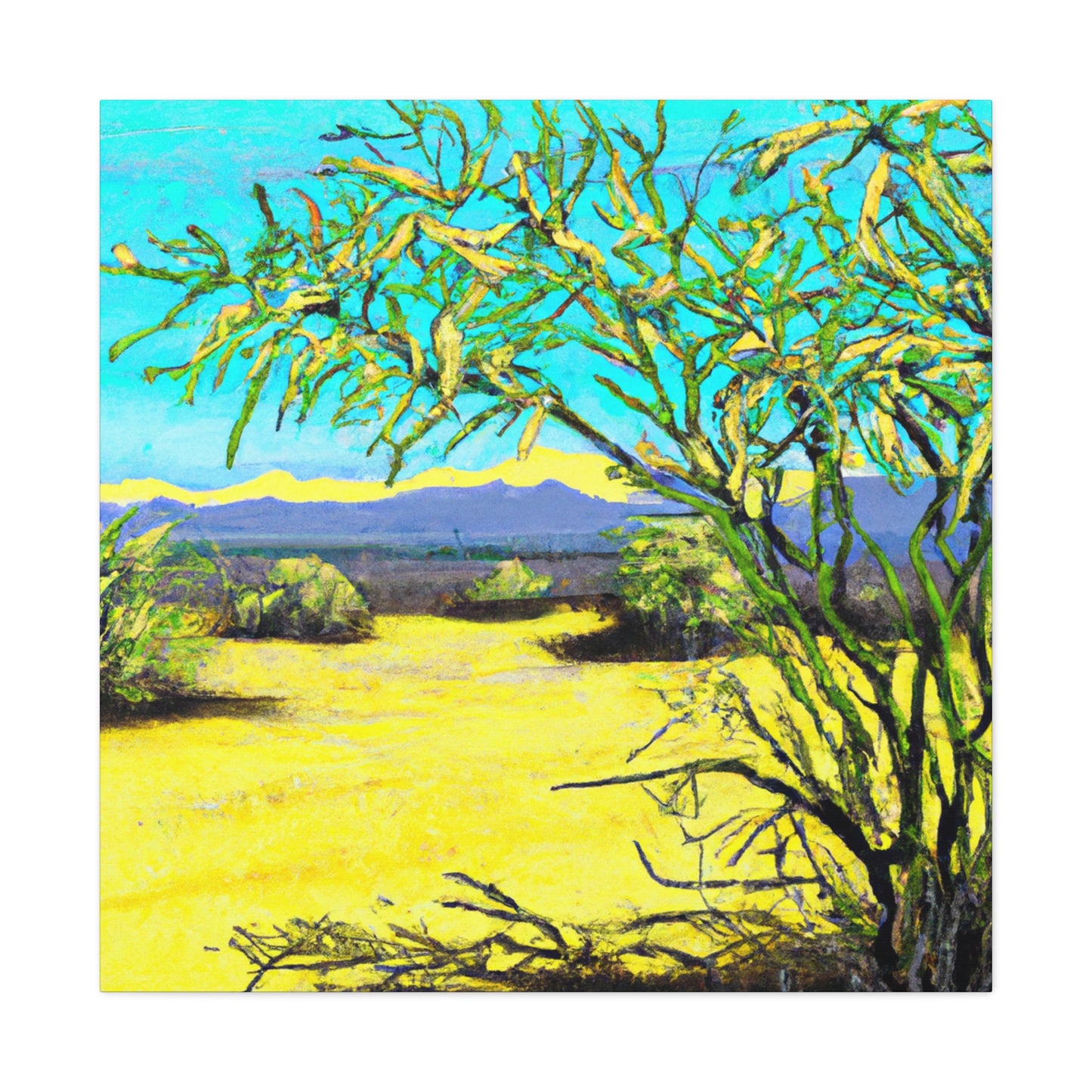 Sand Mirage - Landscape - Canvas - Desert