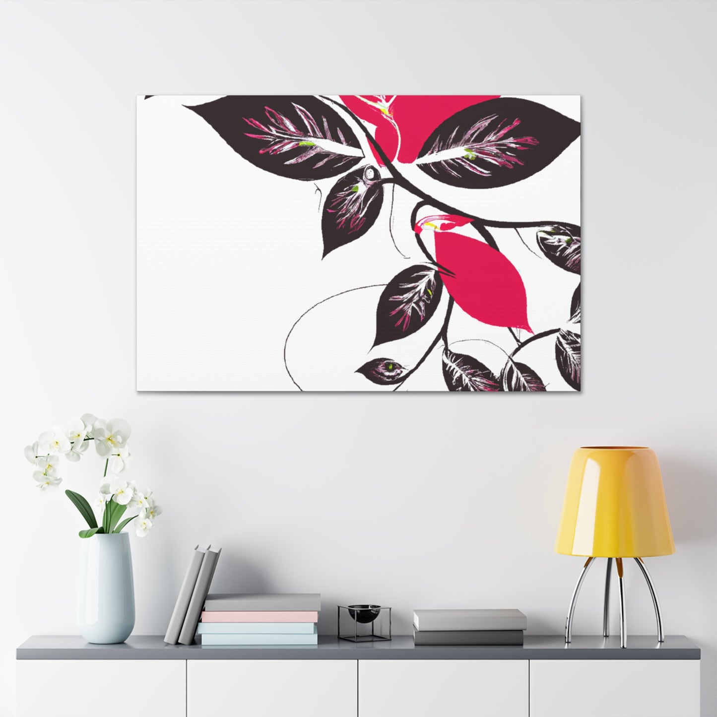 Fleurtine - Floral - Canvas
