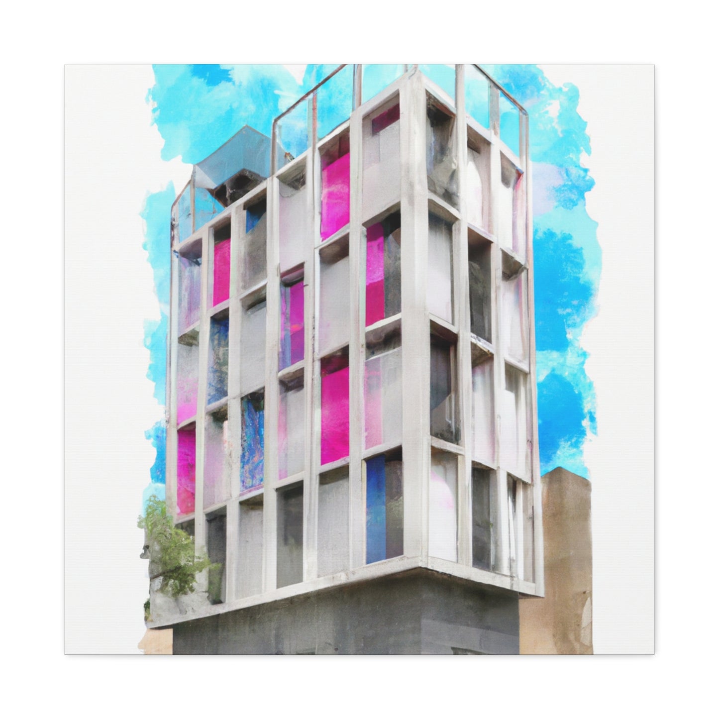 Prestinius von Thromtower- Architectural Canvas