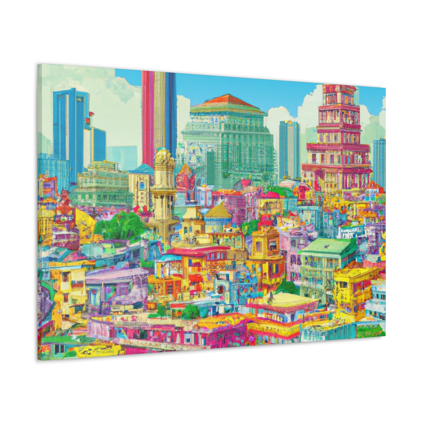 The Taj Mahal - Destination India - Canvas