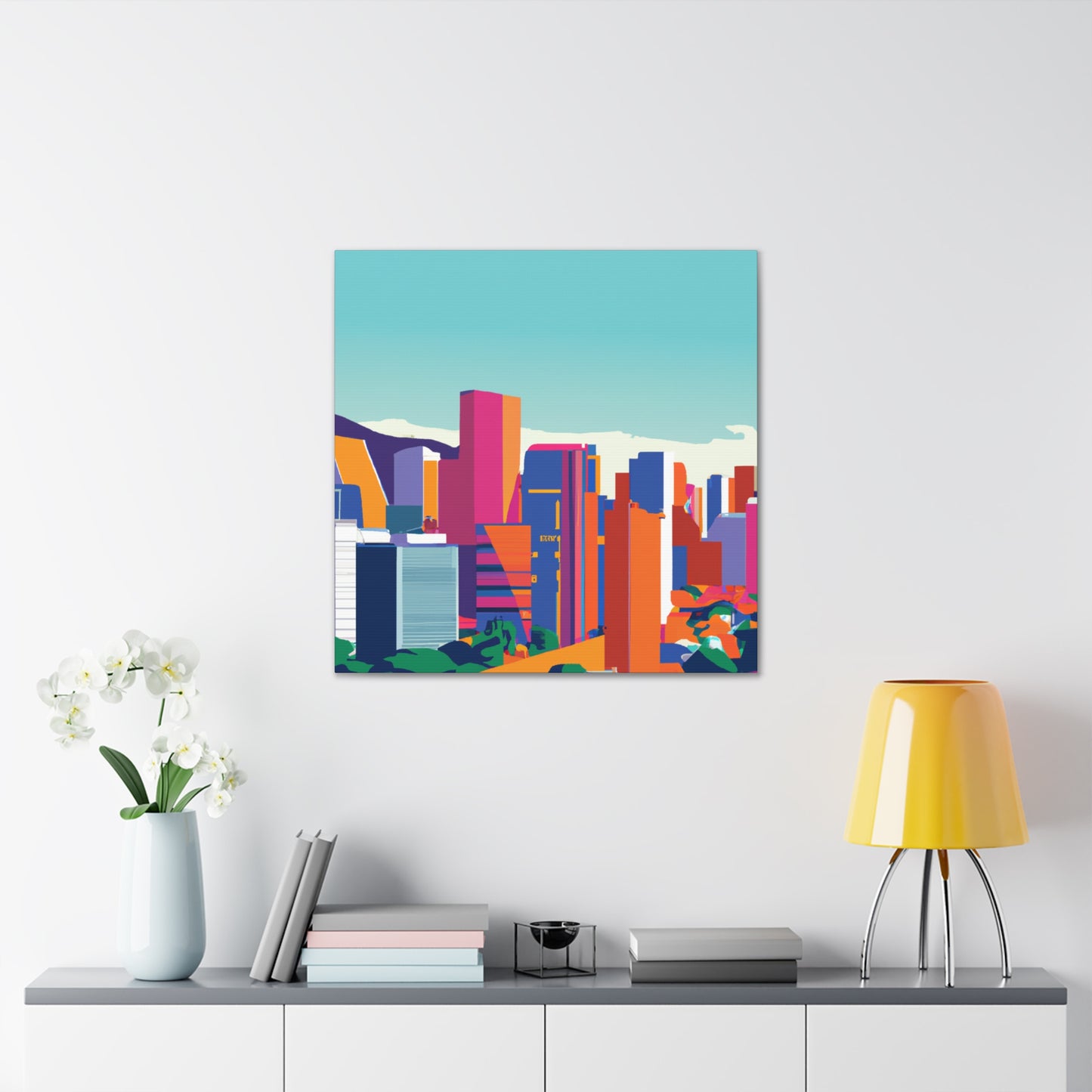 Giselle Ponce de Leon - South America Canvas
